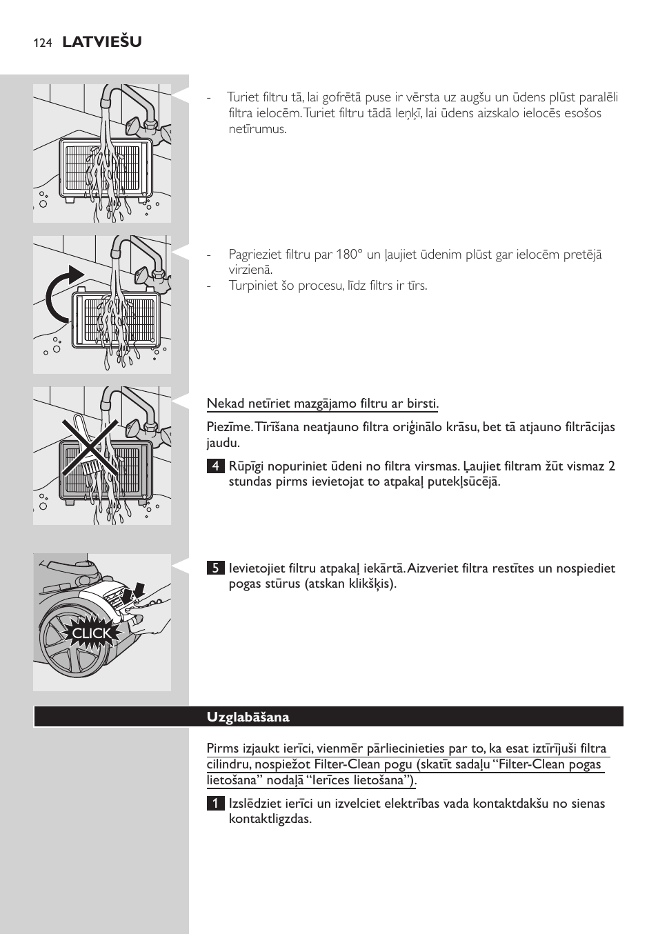 Philips FC9222 User Manual | Page 124 / 250