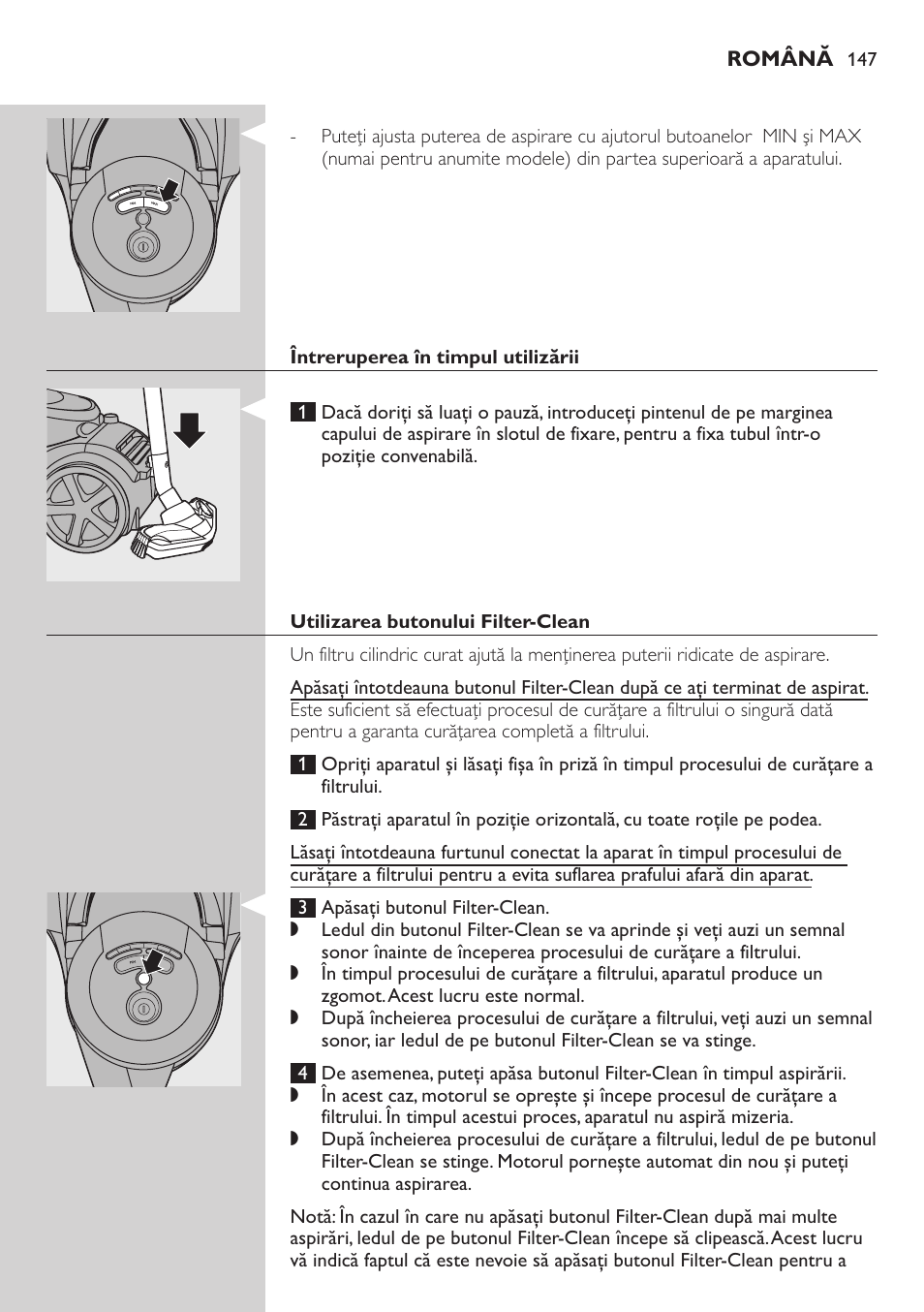 Philips FC9222 User Manual | Page 147 / 250
