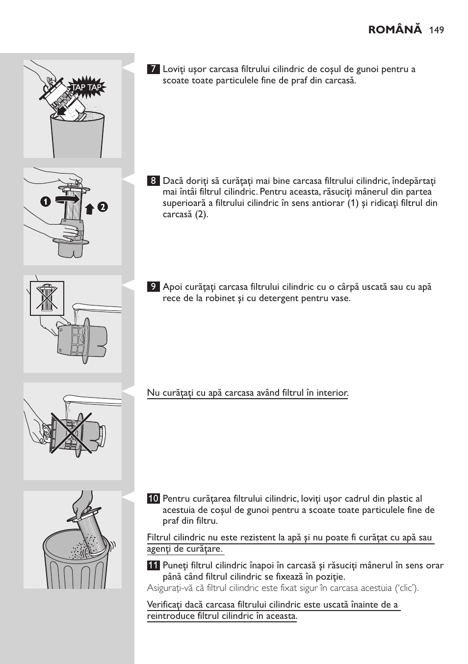 Philips FC9222 User Manual | Page 149 / 250