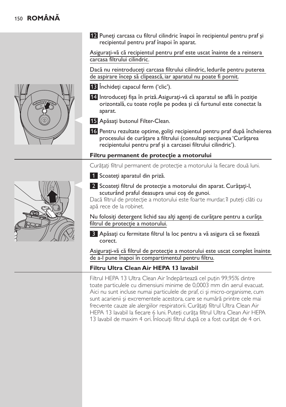 Philips FC9222 User Manual | Page 150 / 250