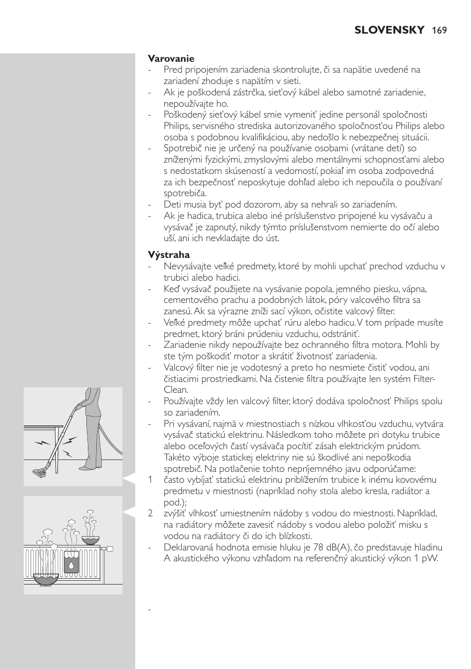 Philips FC9222 User Manual | Page 169 / 250