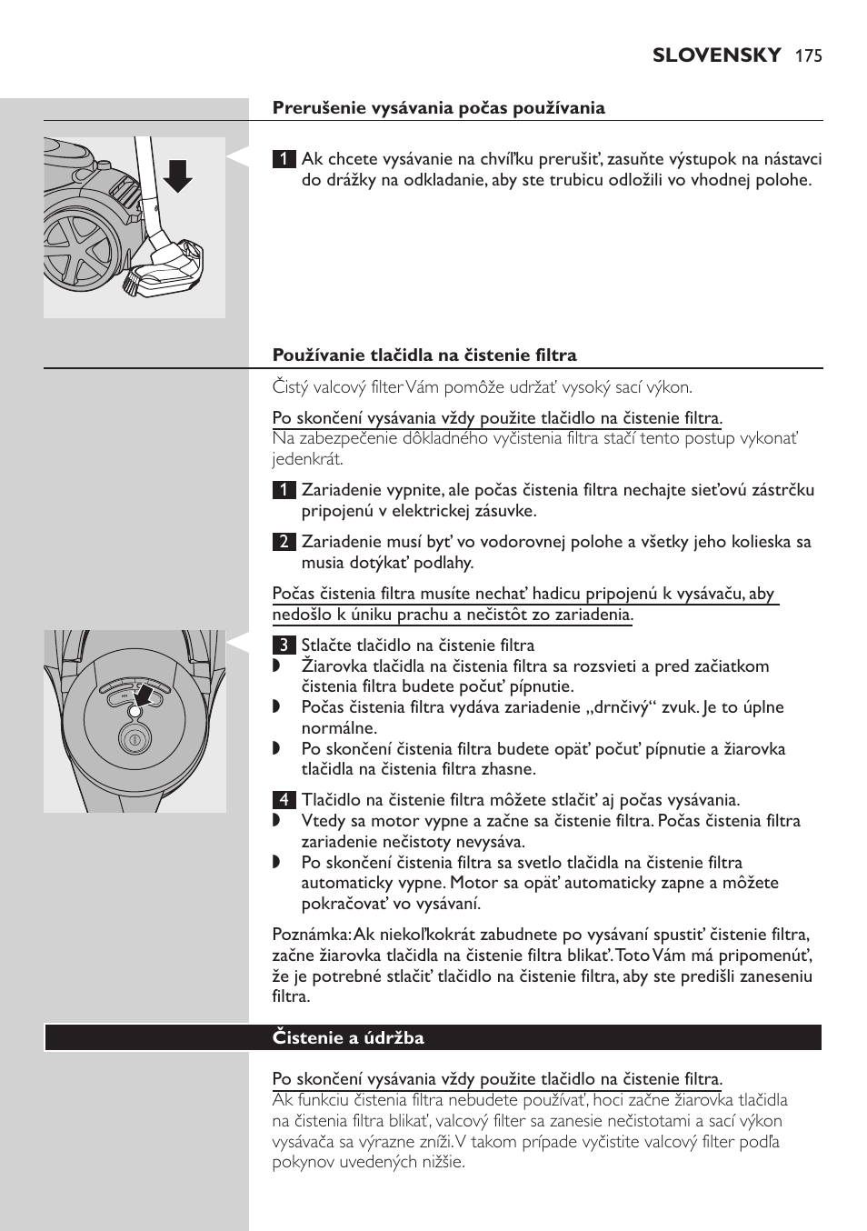 Philips FC9222 User Manual | Page 175 / 250