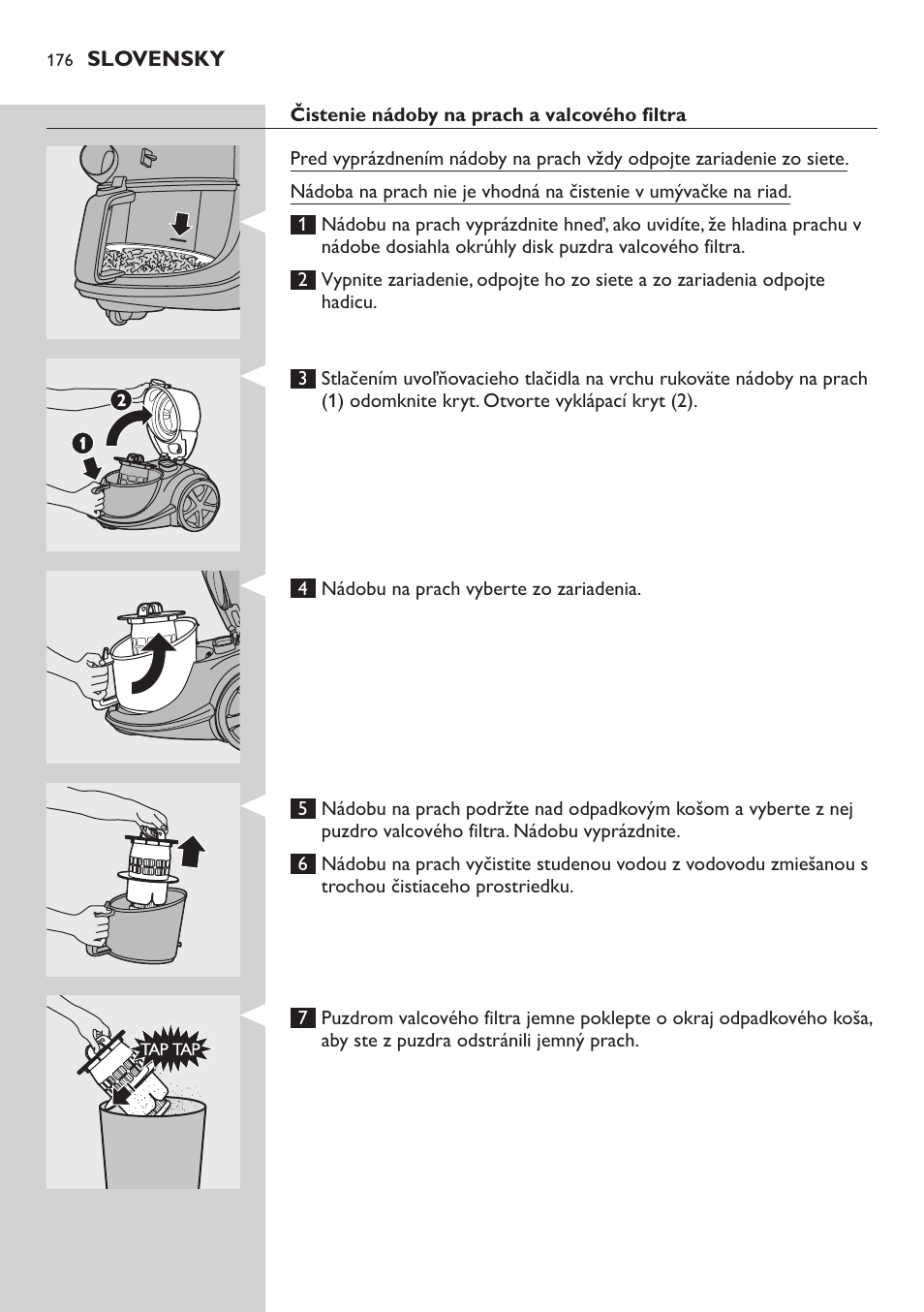 Philips FC9222 User Manual | Page 176 / 250