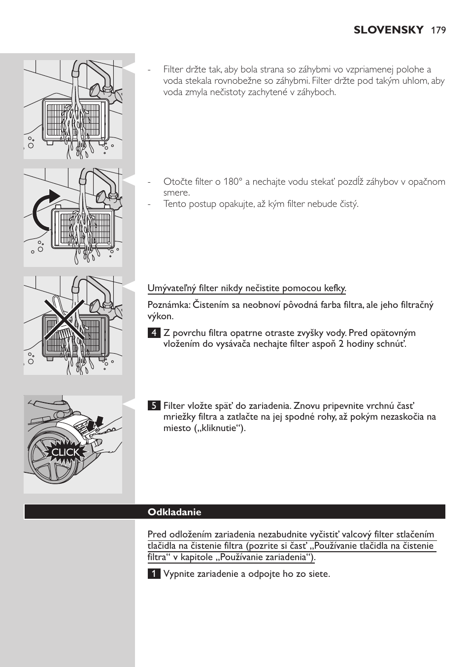 Philips FC9222 User Manual | Page 179 / 250