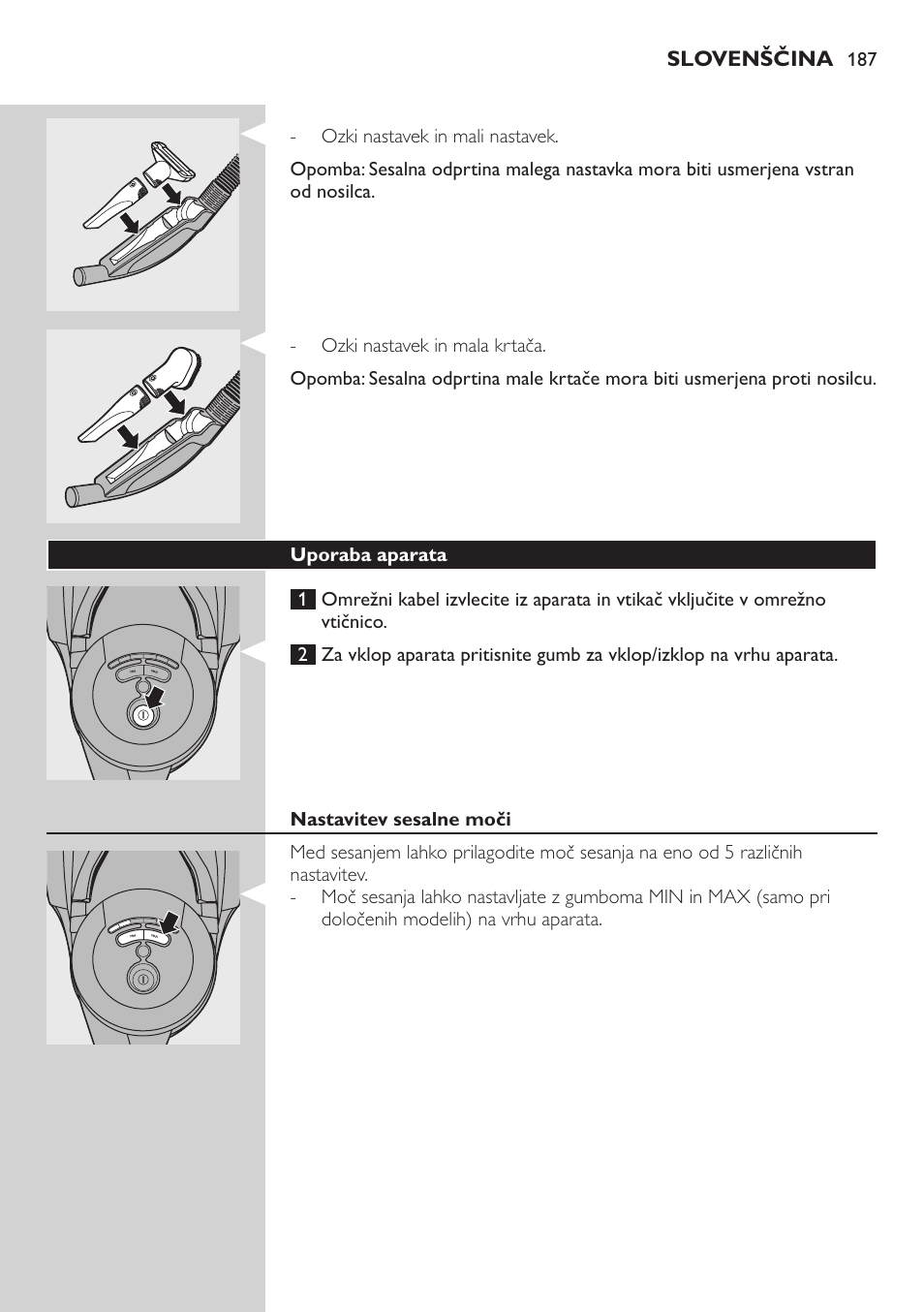 Philips FC9222 User Manual | Page 187 / 250