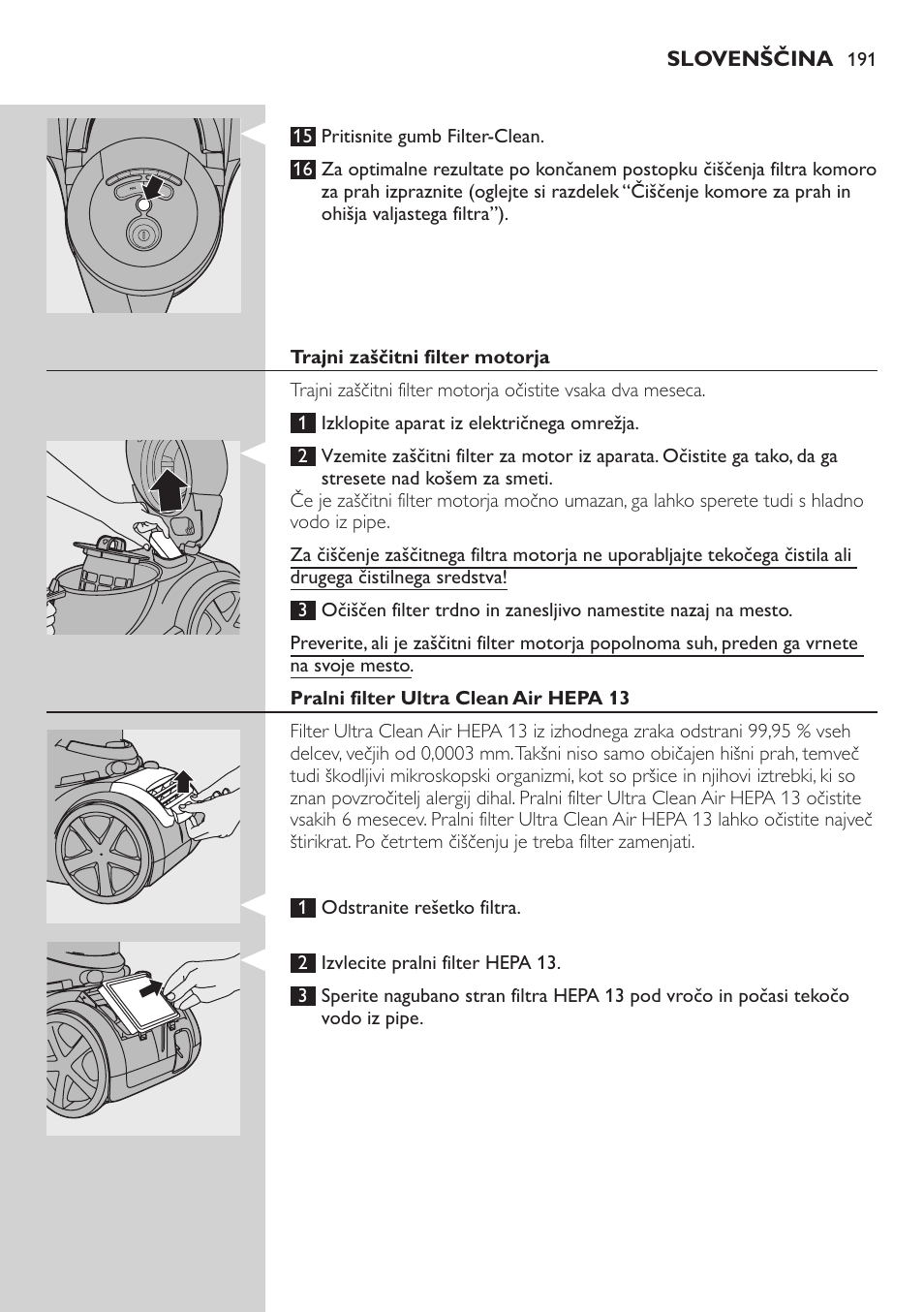 Philips FC9222 User Manual | Page 191 / 250