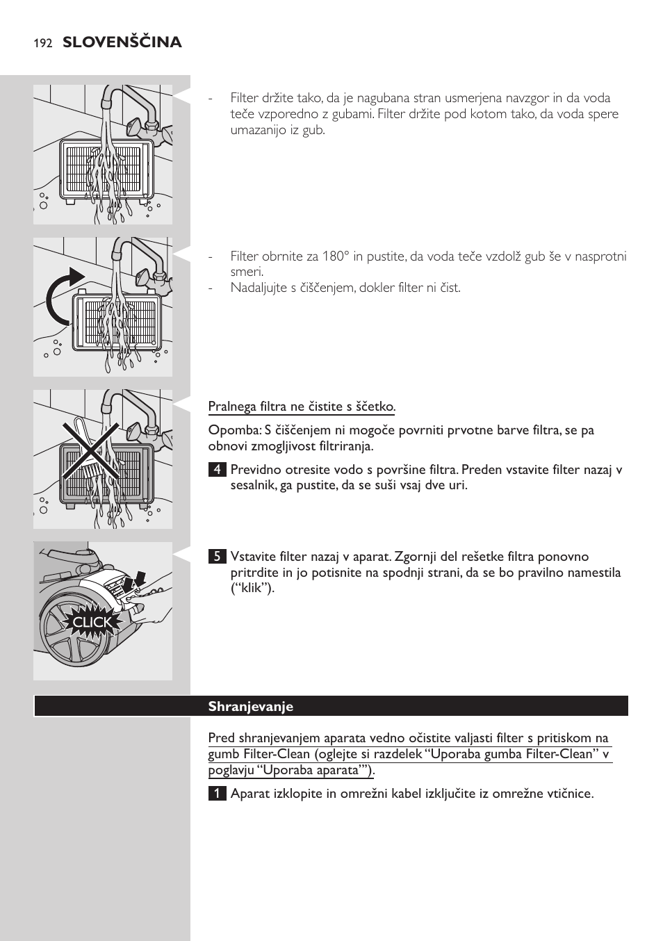 Philips FC9222 User Manual | Page 192 / 250