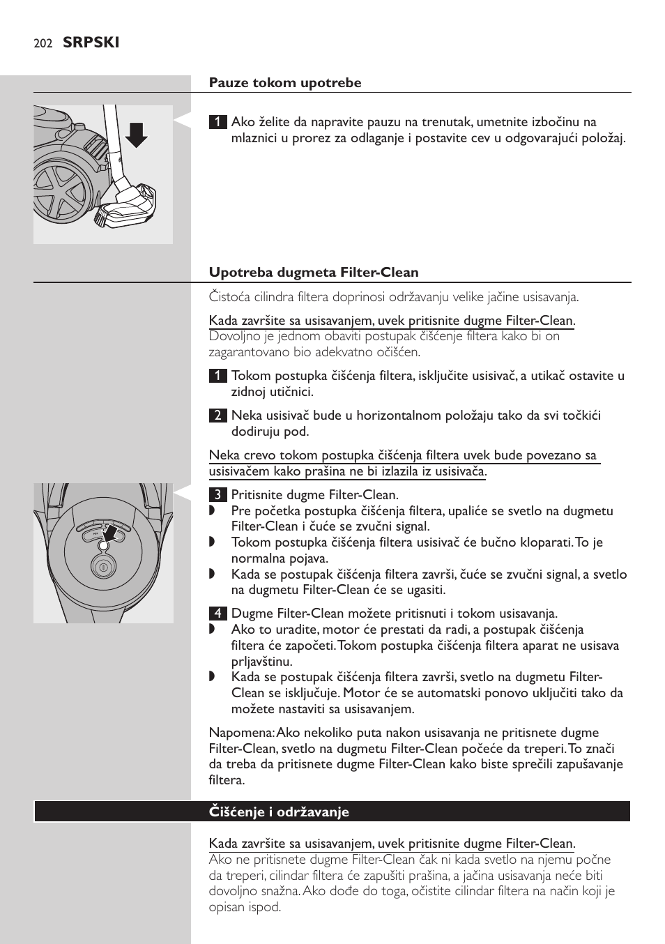Philips FC9222 User Manual | Page 202 / 250
