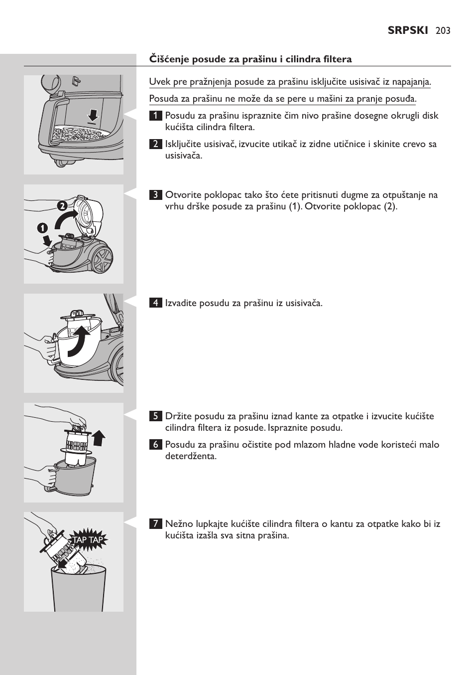 Philips FC9222 User Manual | Page 203 / 250