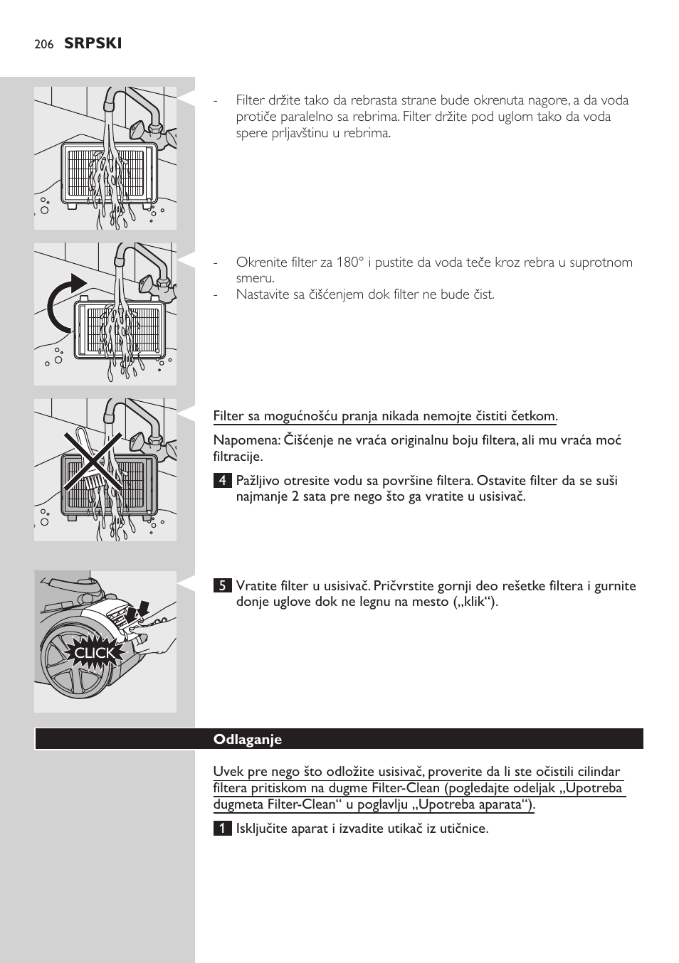 Philips FC9222 User Manual | Page 206 / 250