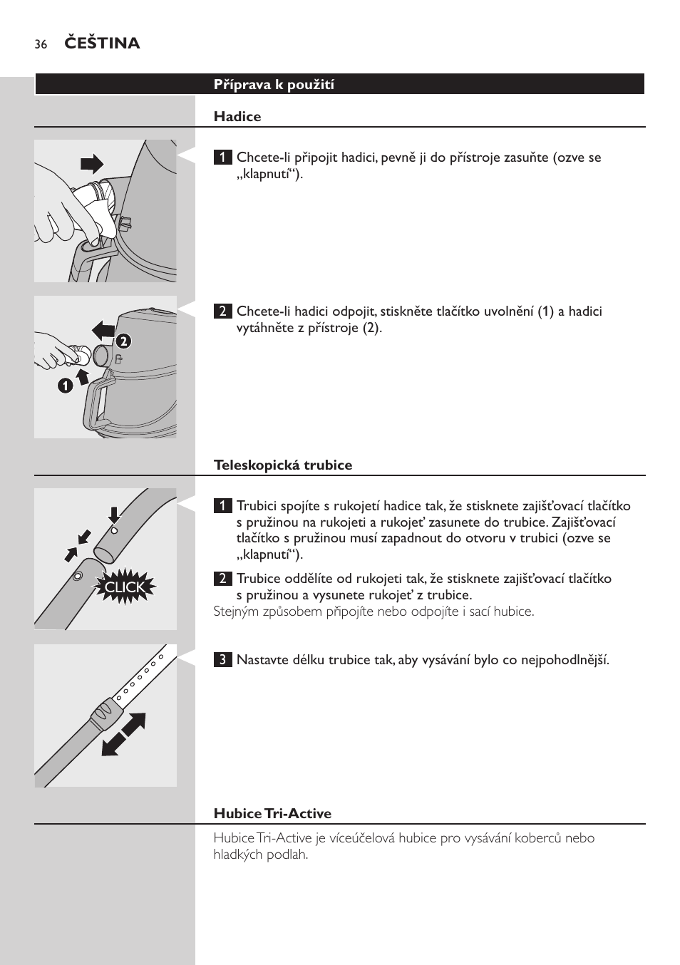 Philips FC9222 User Manual | Page 36 / 250