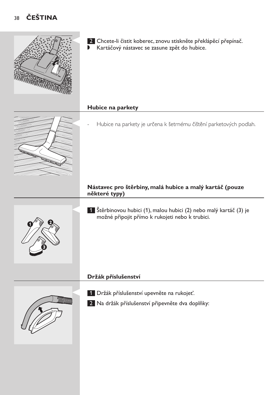 Philips FC9222 User Manual | Page 38 / 250