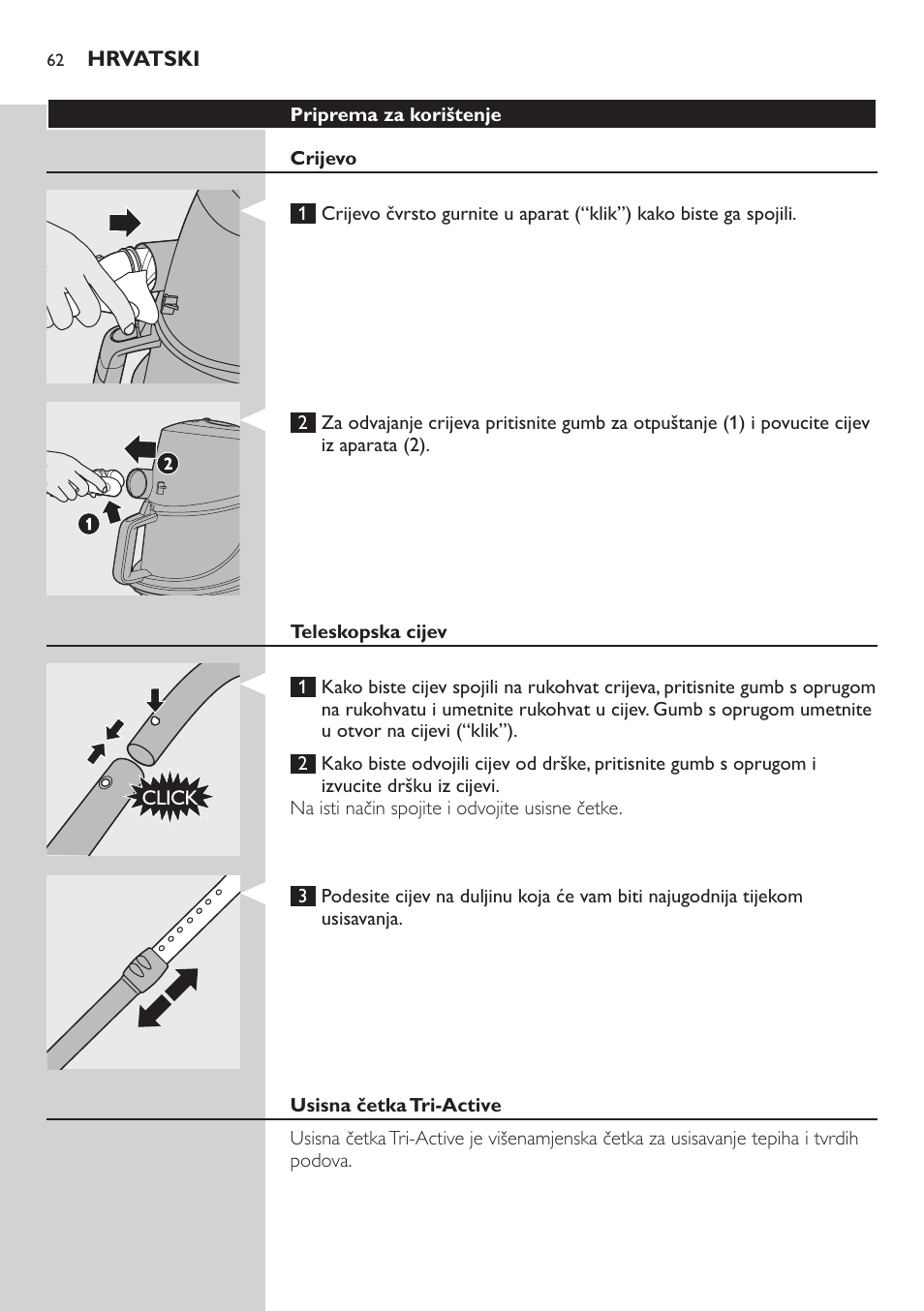 Philips FC9222 User Manual | Page 62 / 250