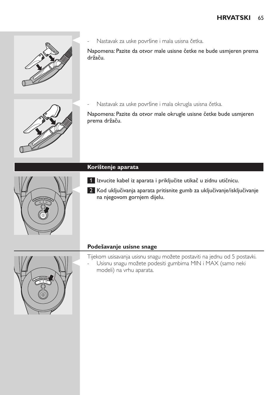 Philips FC9222 User Manual | Page 65 / 250