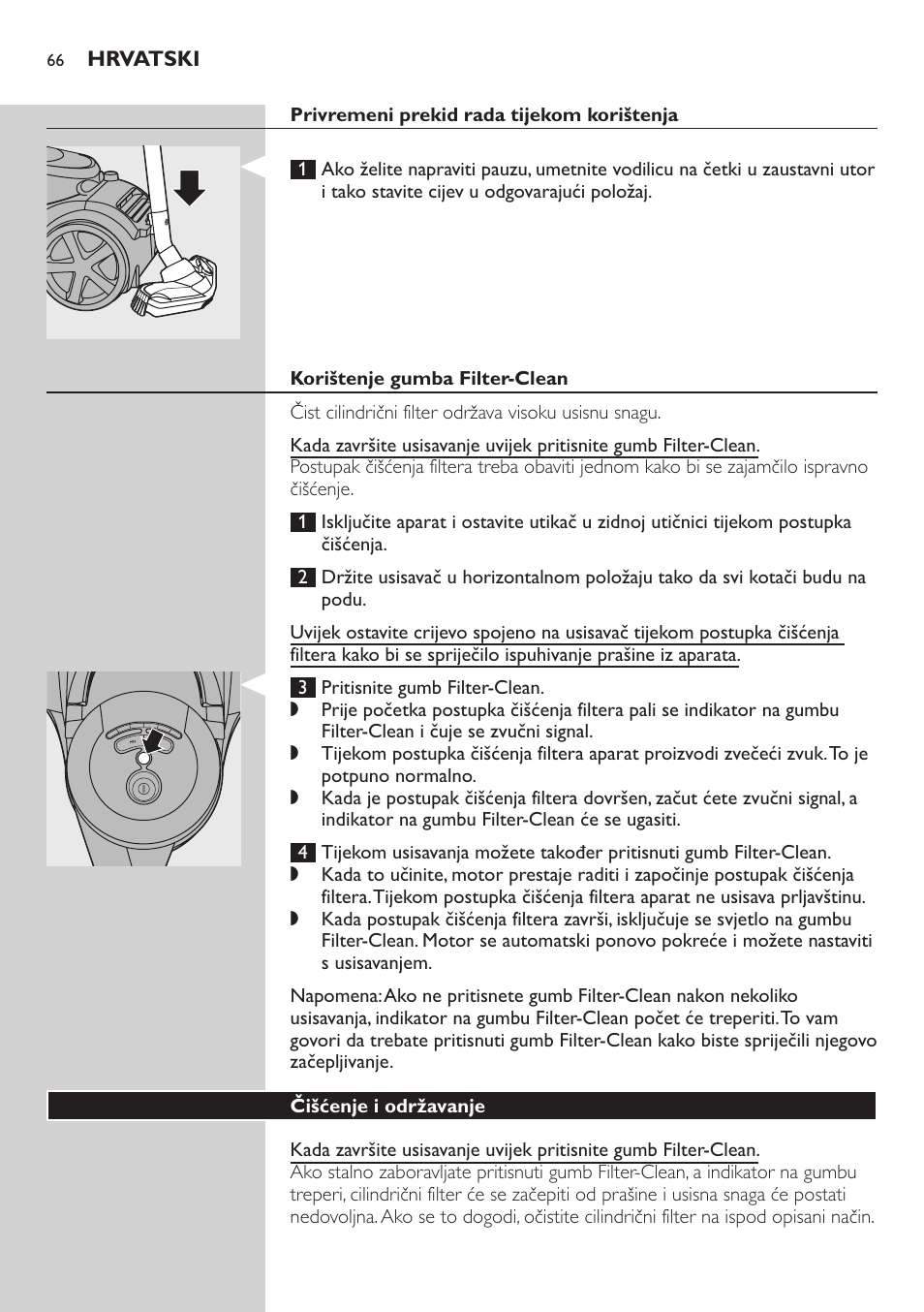 Philips FC9222 User Manual | Page 66 / 250