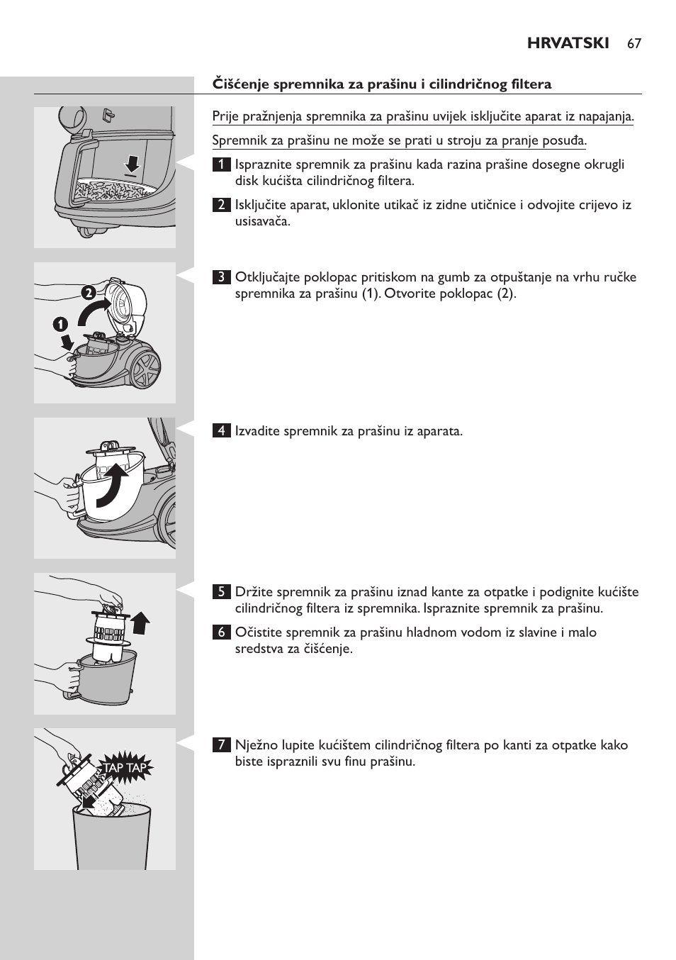 Philips FC9222 User Manual | Page 67 / 250