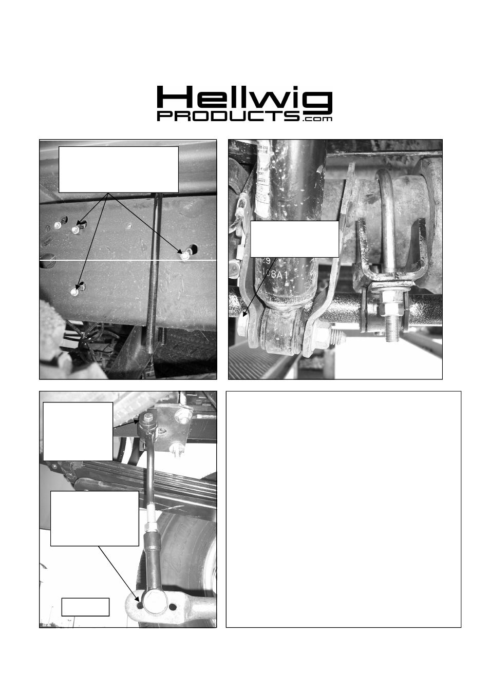 Hellwig Sway Bar 7894 User Manual | Page 2 / 3