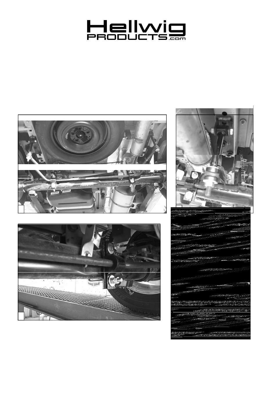 Hellwig Sway Bar 7665 User Manual | 3 pages