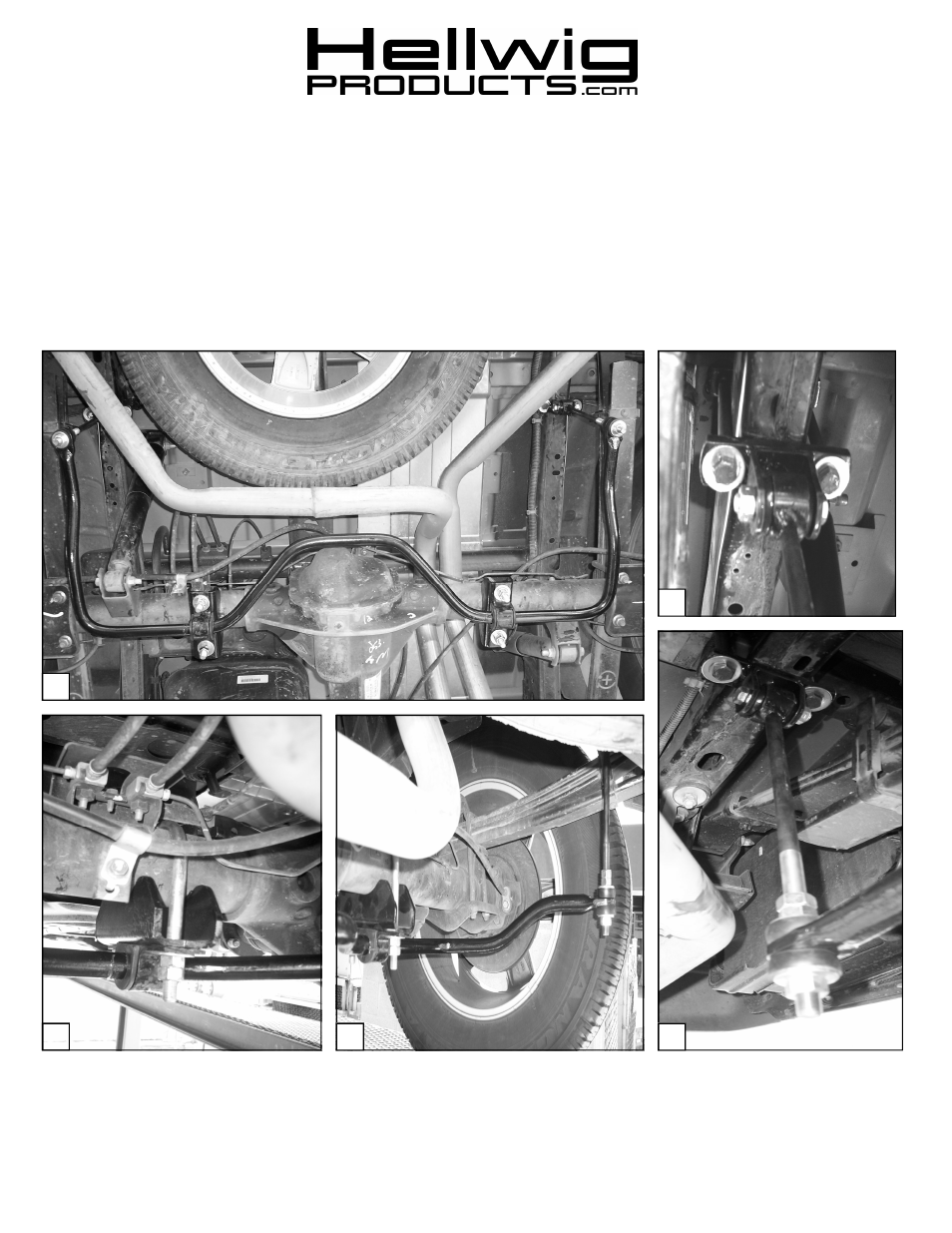 Hellwig Sway Bar 7669 User Manual | 3 pages