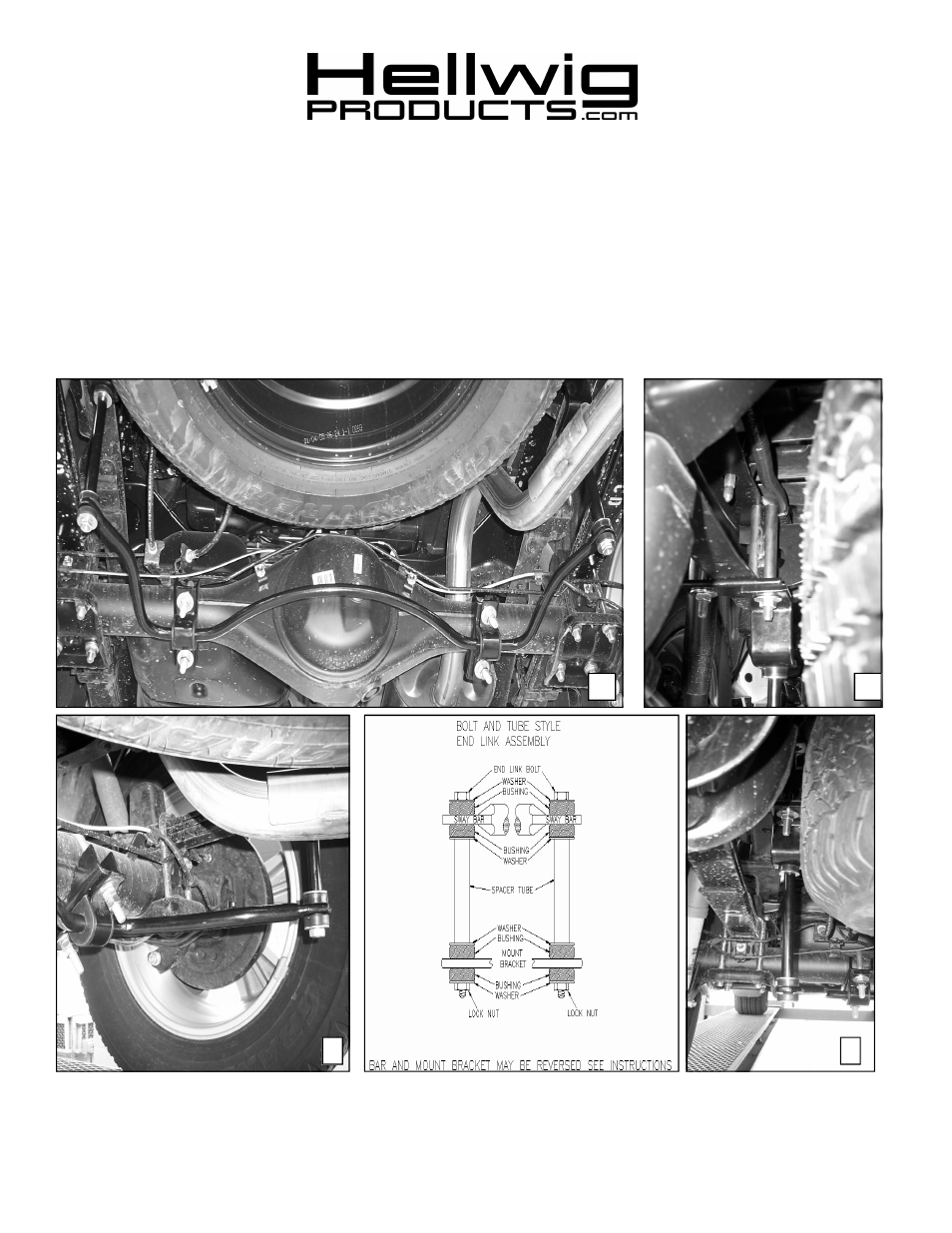 Hellwig Sway Bar 7671 User Manual | 3 pages