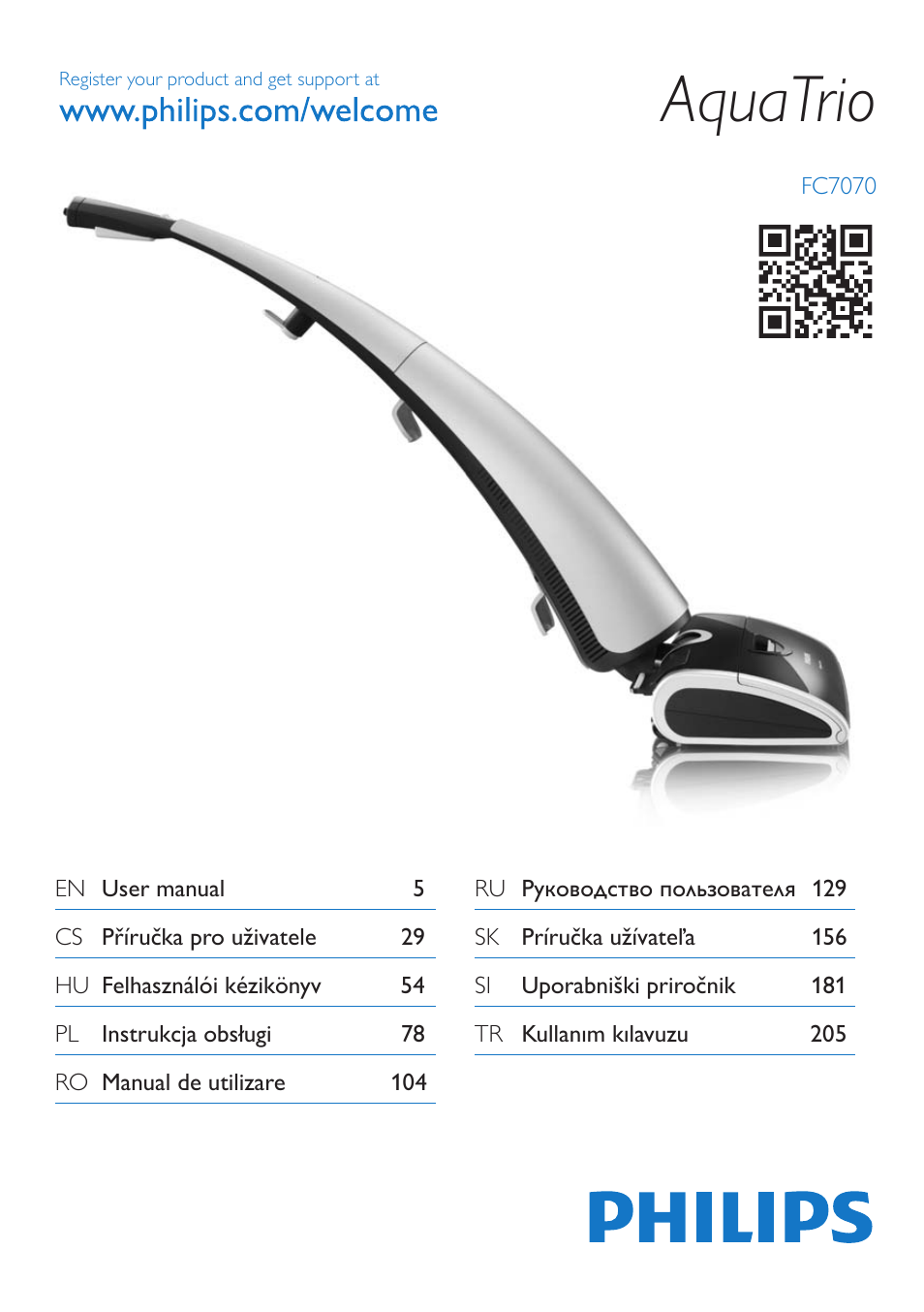 Philips FC7070 User Manual | 230 pages