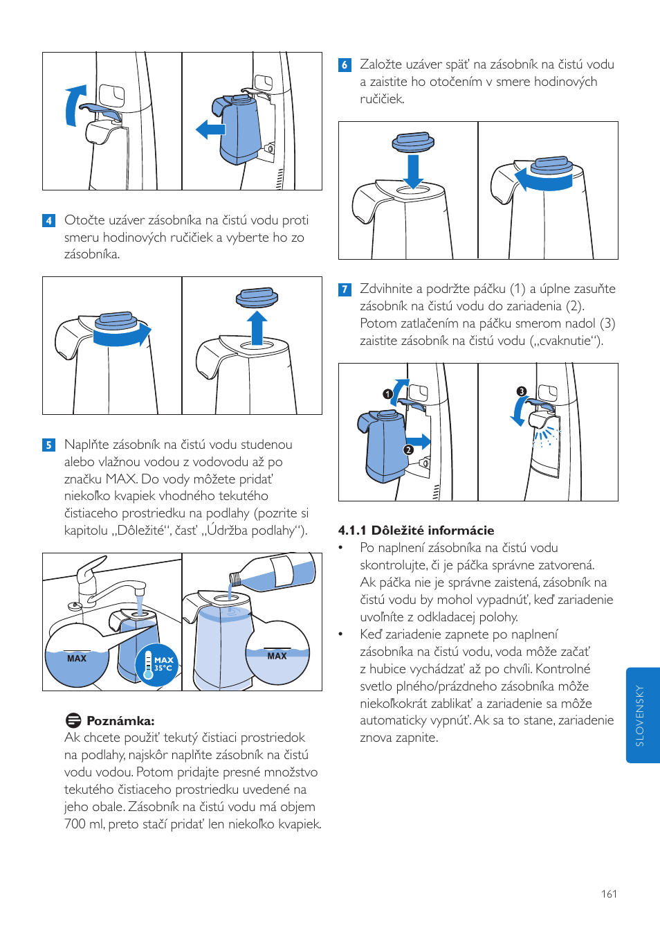 Philips FC7070 User Manual | Page 161 / 230