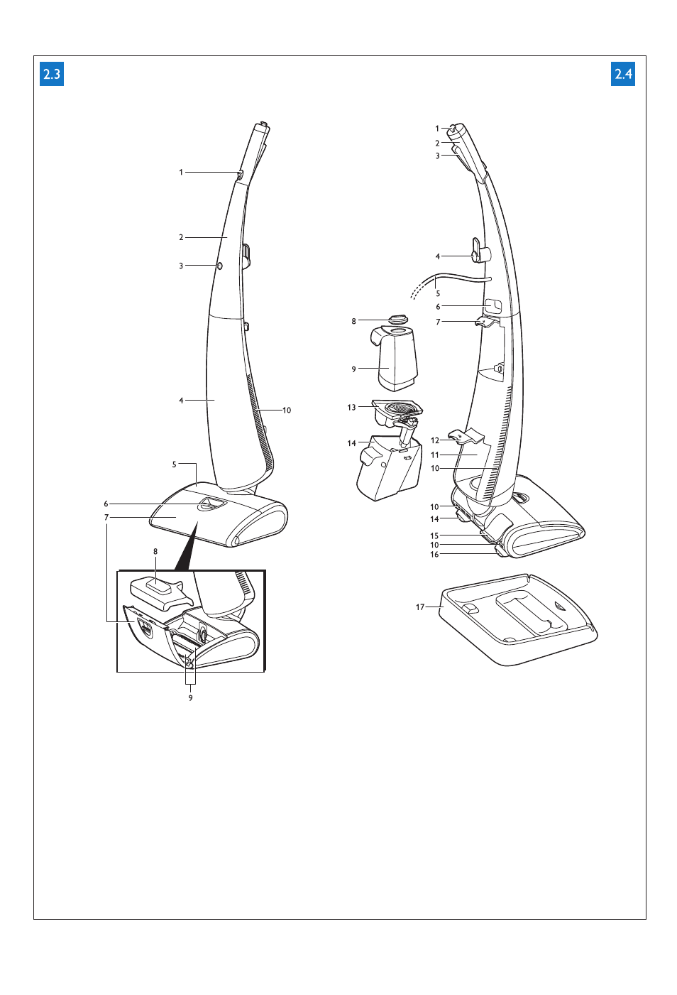 Philips FC7070 User Manual | Page 3 / 230