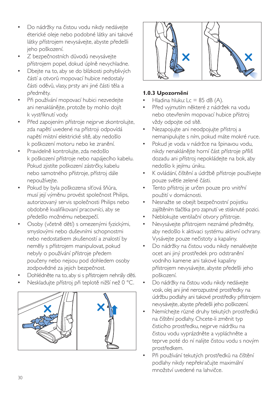 Philips FC7070 User Manual | Page 30 / 230