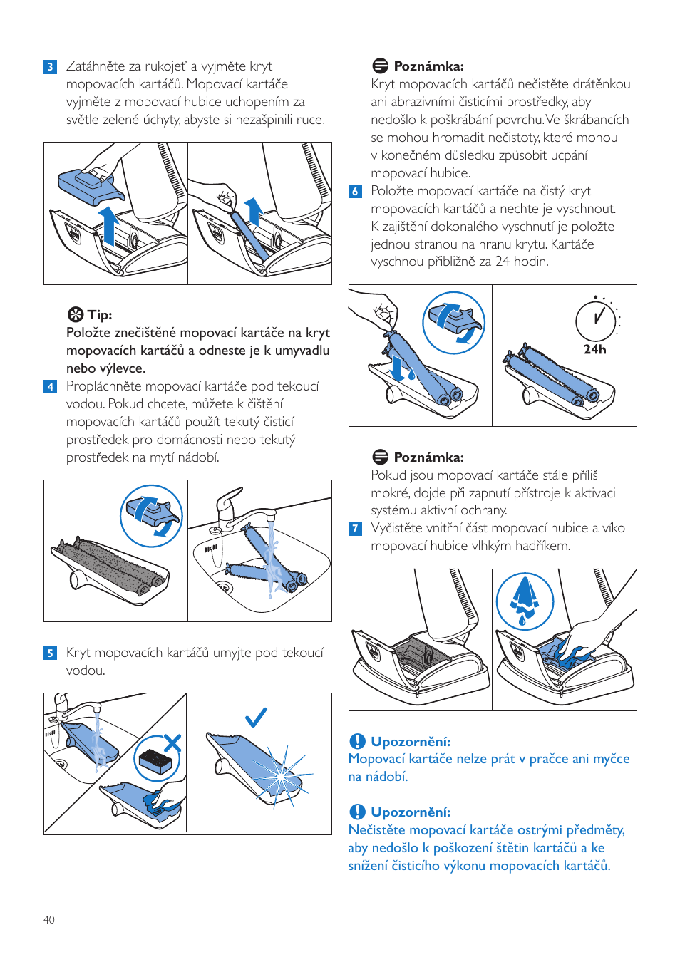 Philips FC7070 User Manual | Page 40 / 230