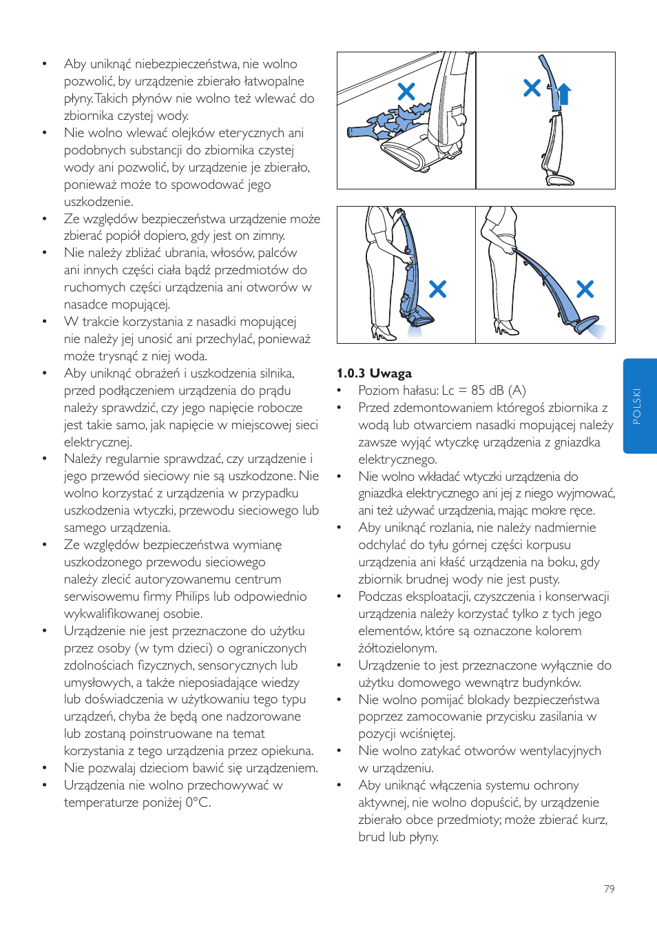 Philips FC7070 User Manual | Page 79 / 230