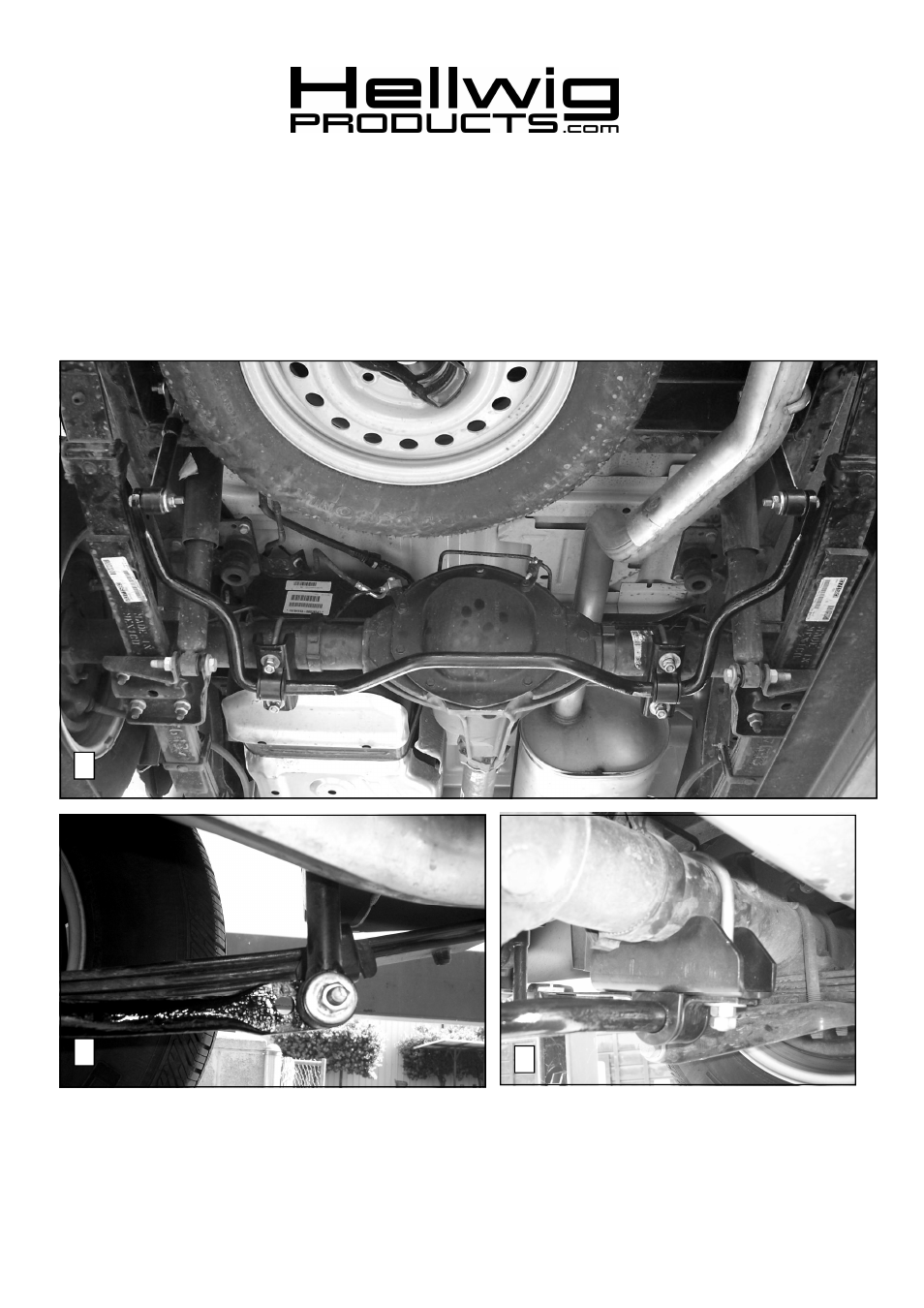 Hellwig Sway Bar 7680 User Manual | 3 pages