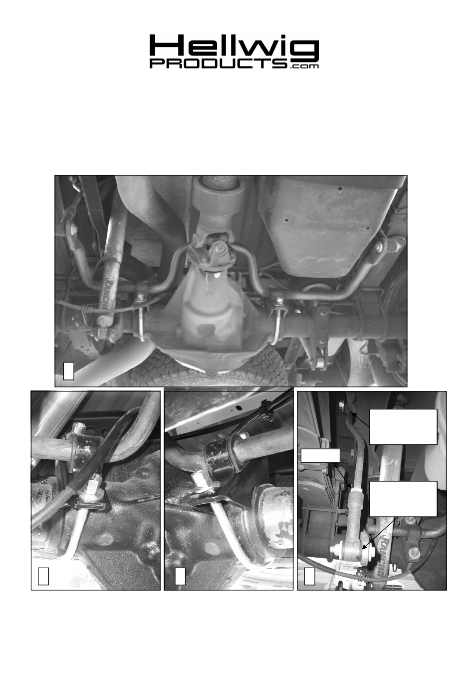 Hellwig Sway Bar 7893 User Manual | 3 pages