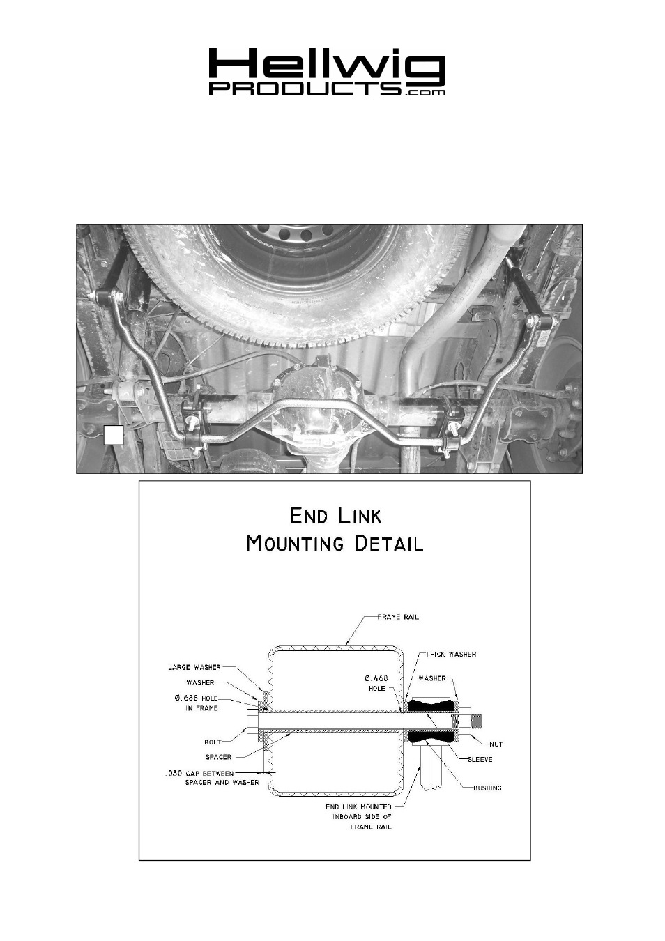 Hellwig Sway Bar 7694 User Manual | 5 pages