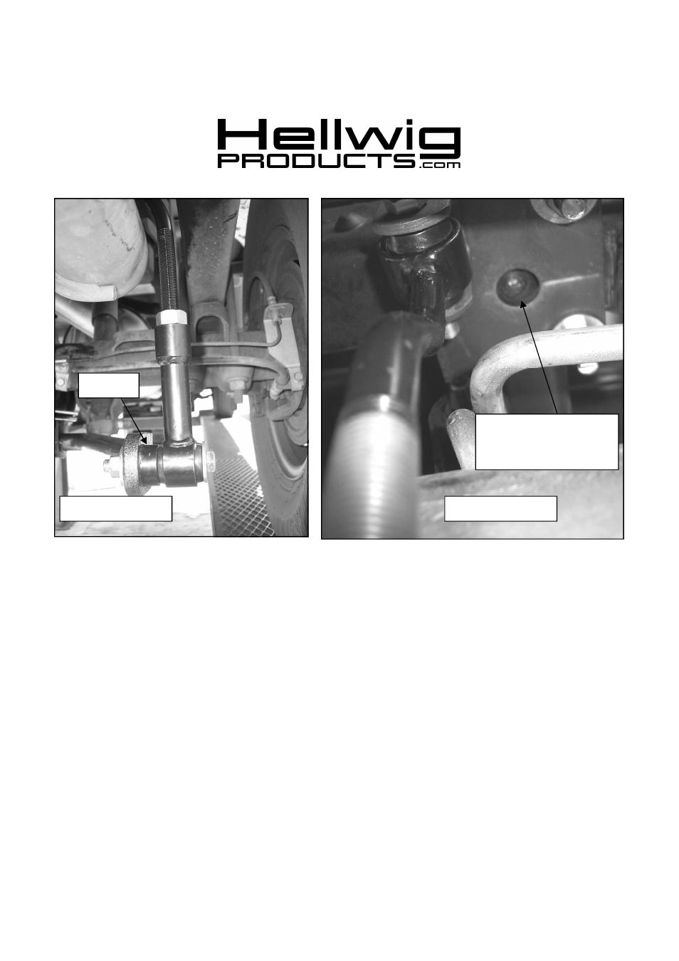 Driver’s side, Passenger side | Hellwig Sway Bar 7698 User Manual | Page 3 / 3