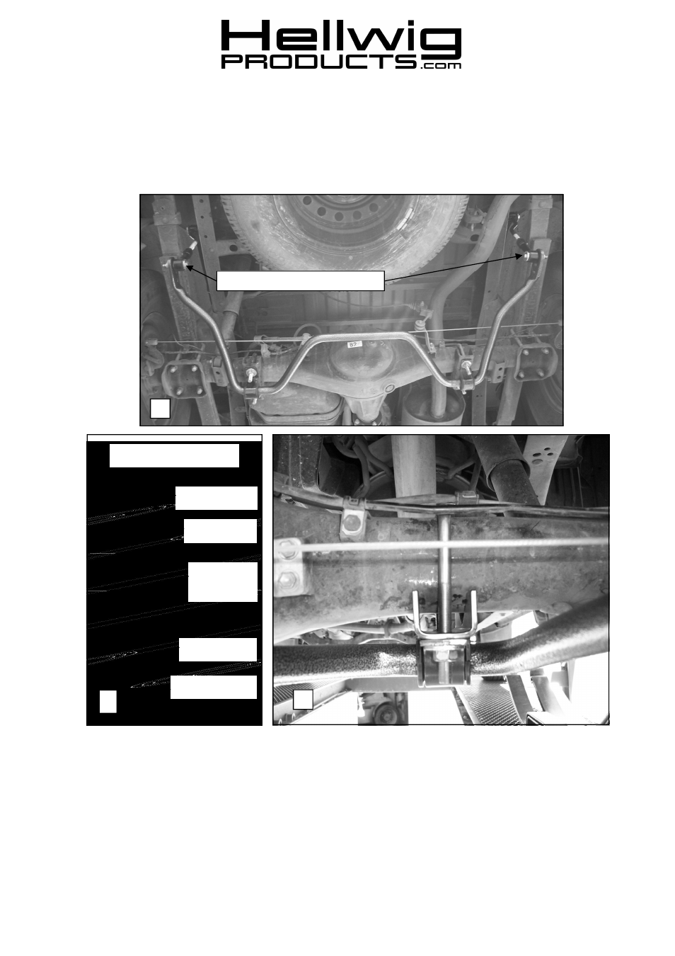 Hellwig Sway Bar 7700 User Manual | 3 pages