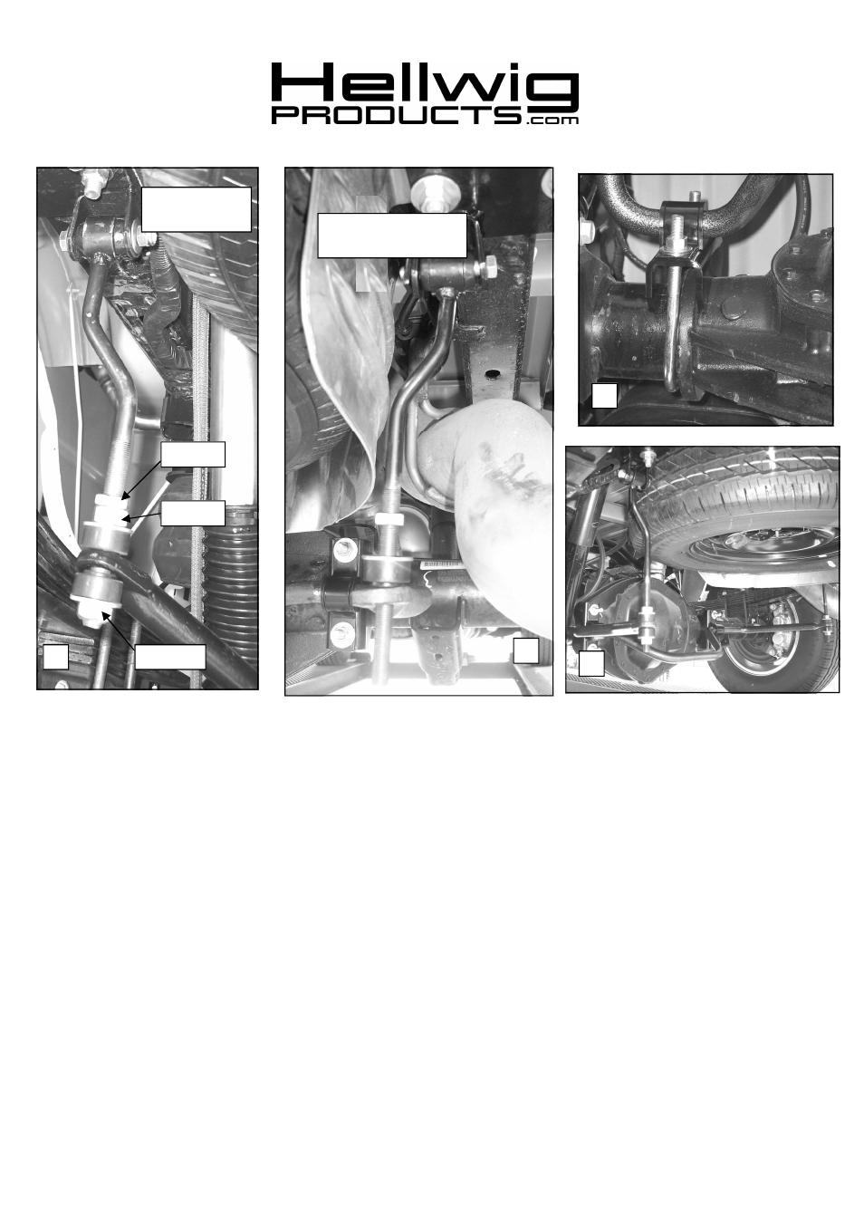 Driver side, Passenger side | Hellwig Sway Bar 7710 User Manual | Page 3 / 3