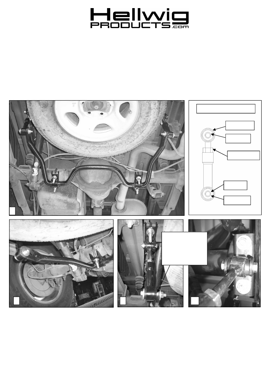 Hellwig Sway Bar 7897 User Manual | 3 pages