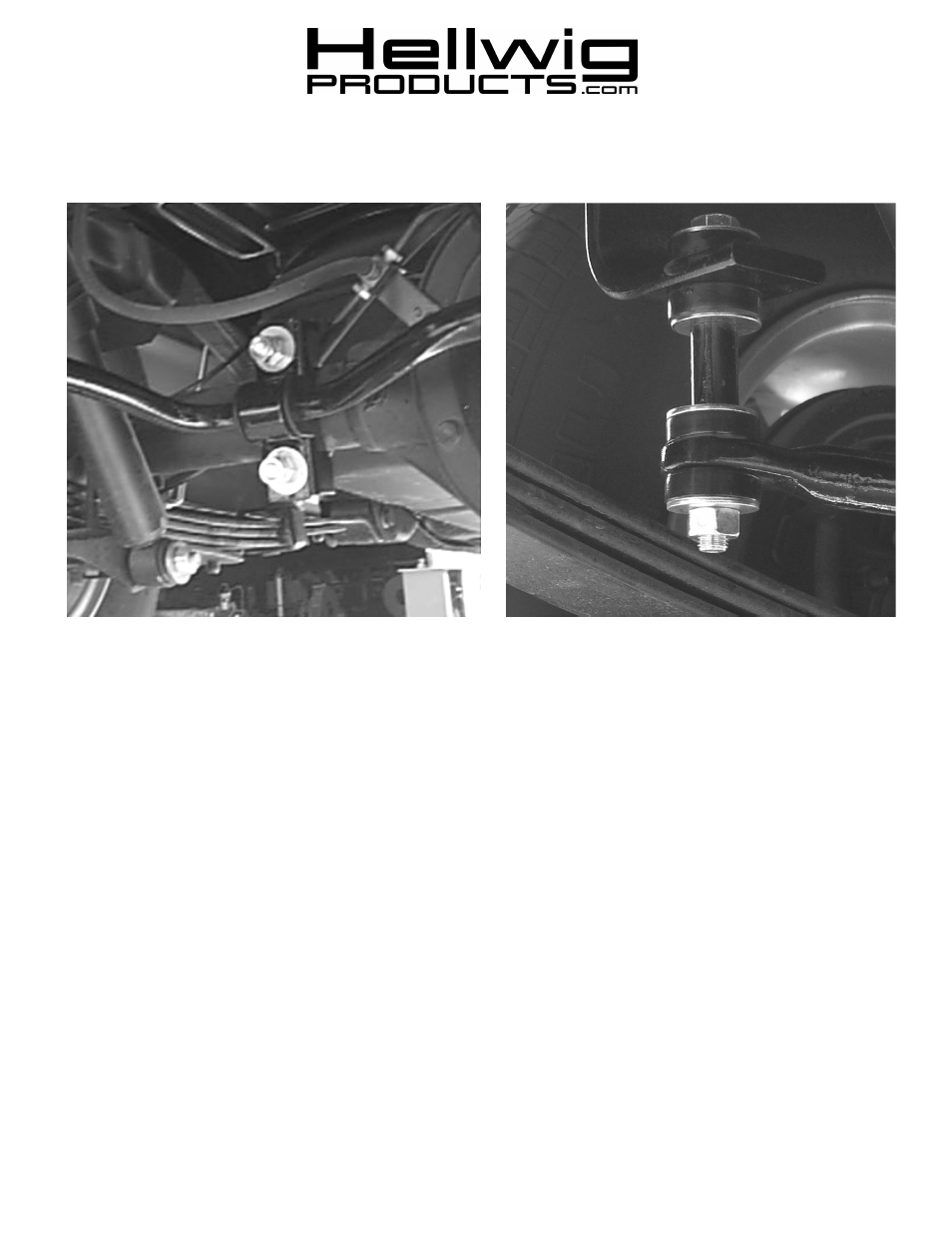 Hellwig Sway Bar 7825 User Manual | Page 2 / 2