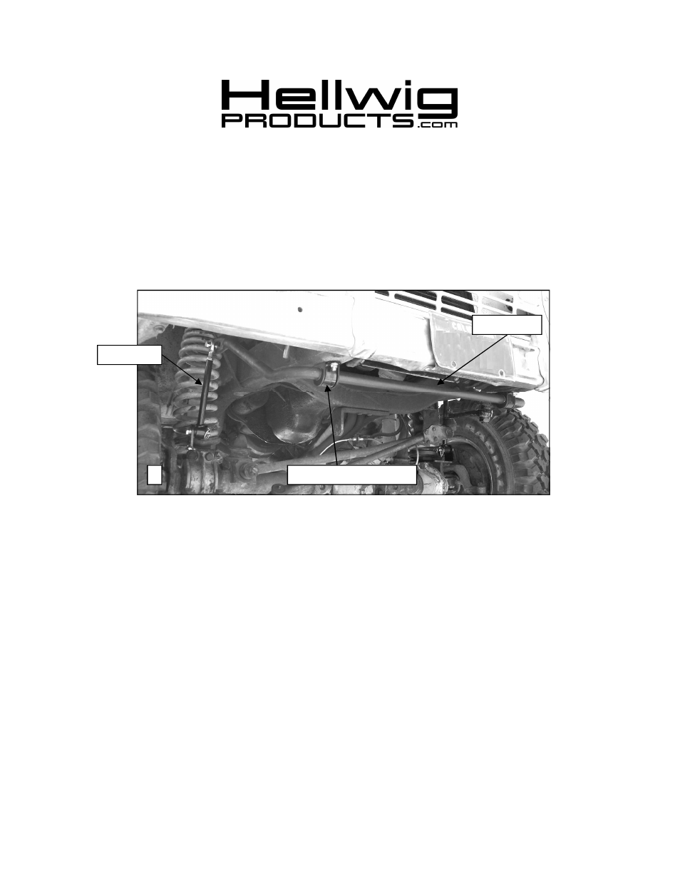 Hellwig Sway Bar 7868 User Manual | 4 pages