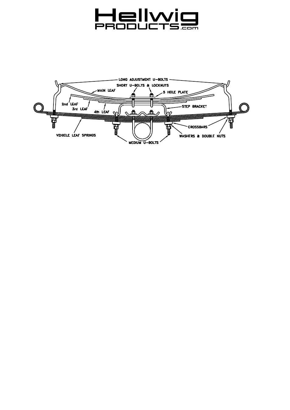 Hellwig Sway Bar 25312 User Manual | 2 pages
