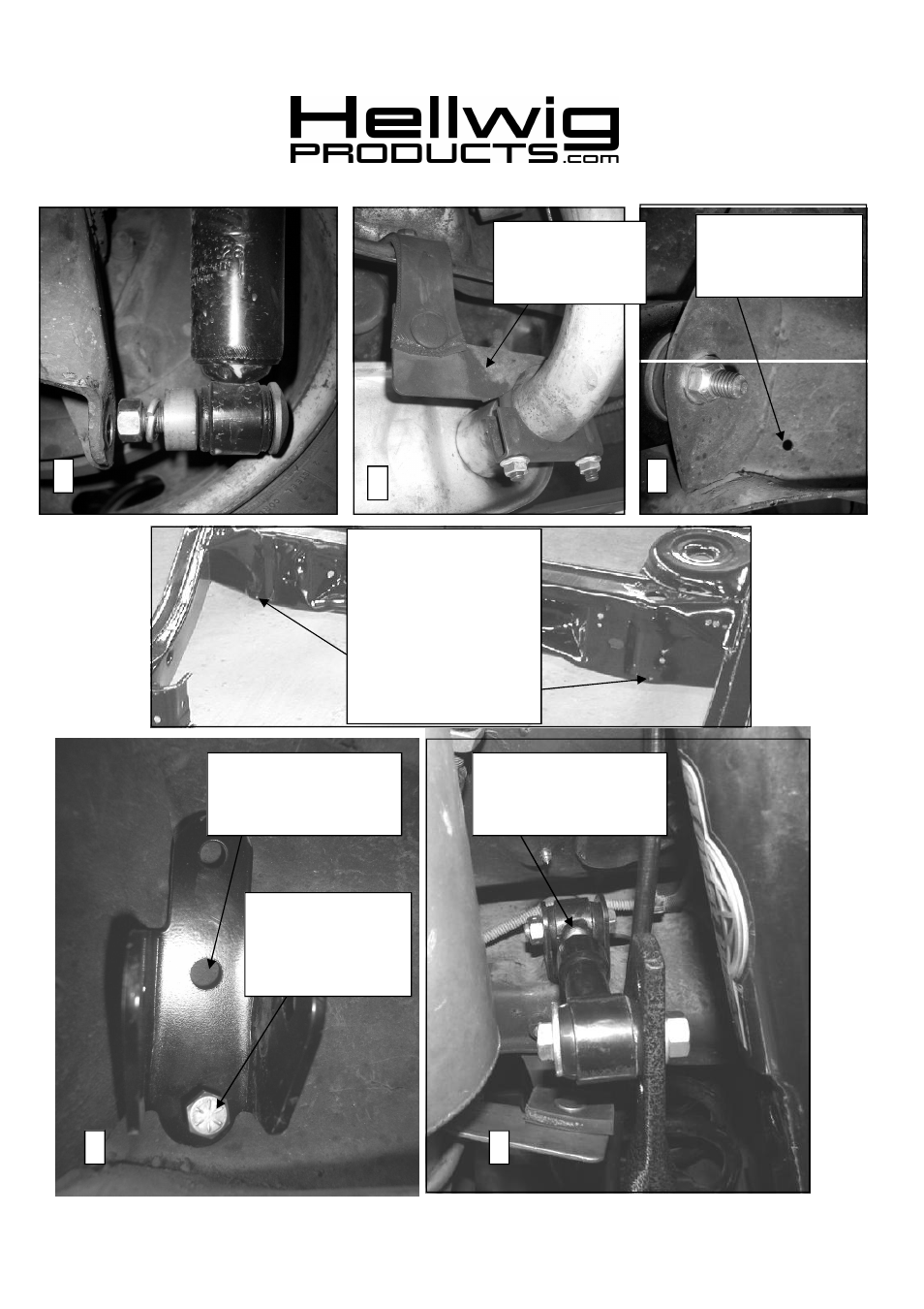 Hellwig Sway Bar 55868 User Manual | Page 2 / 5