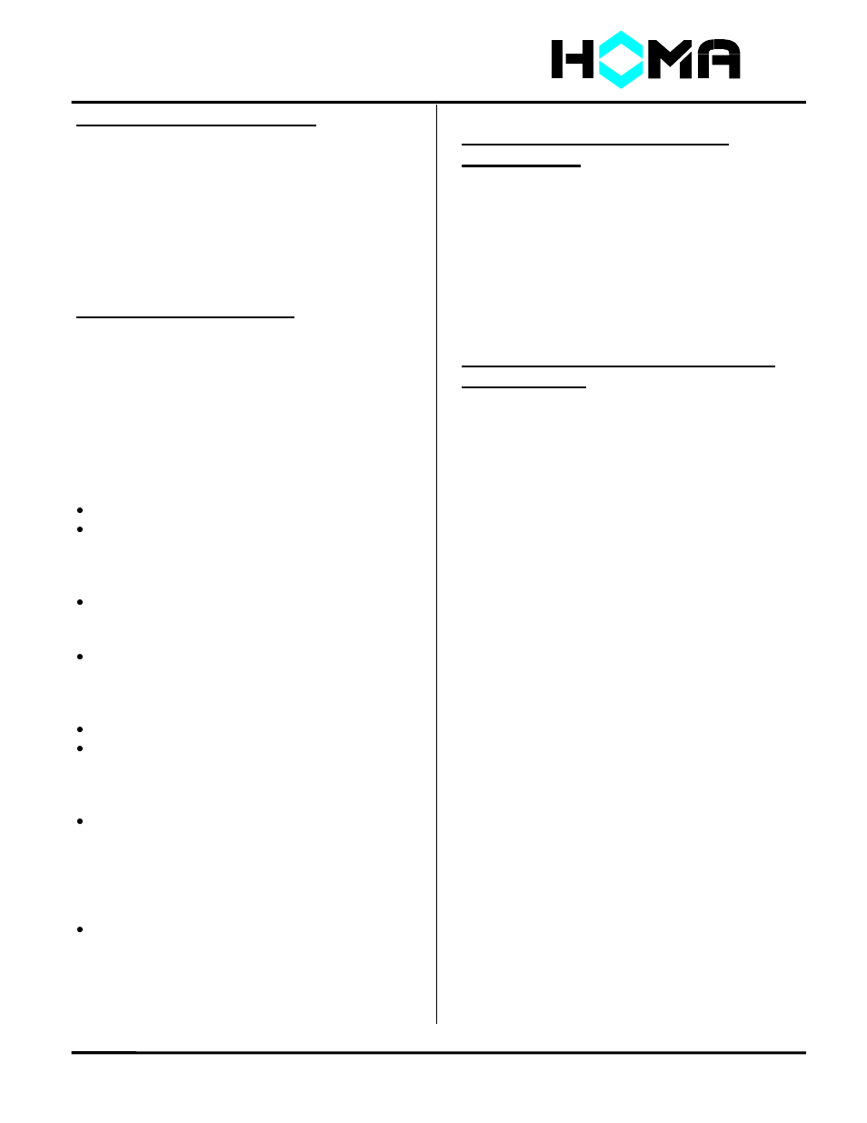 Ctp series | HOMA CTP Series User Manual | Page 2 / 12