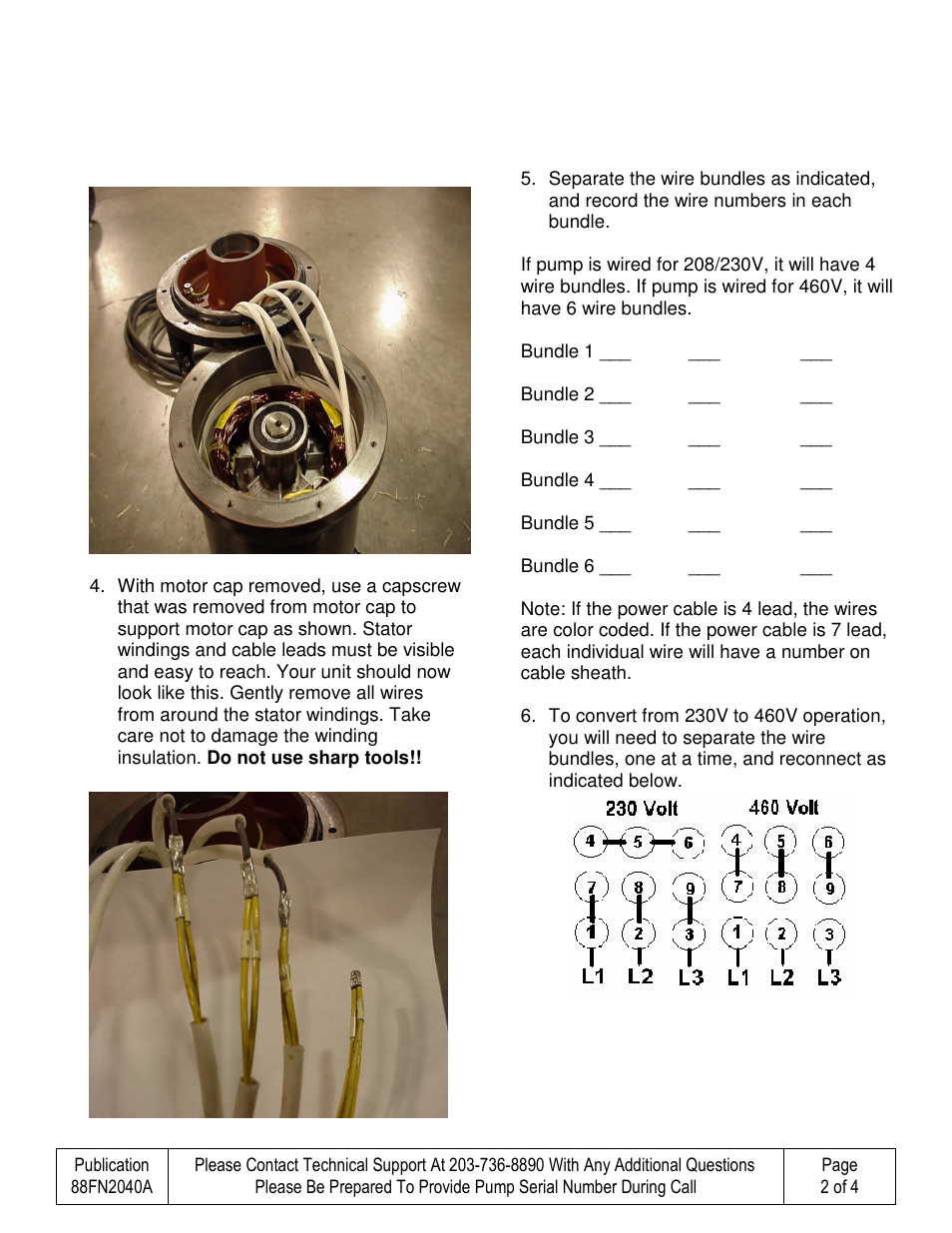 HOMA A Series Voltage Change User Manual | Page 2 / 4