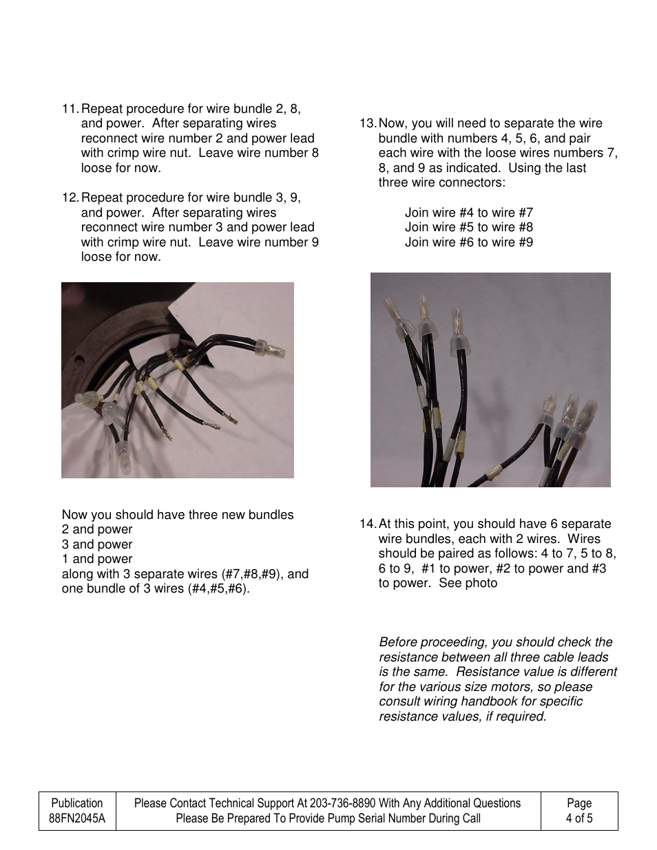 HOMA TP GRP T Motor Voltage Change User Manual | Page 4 / 5