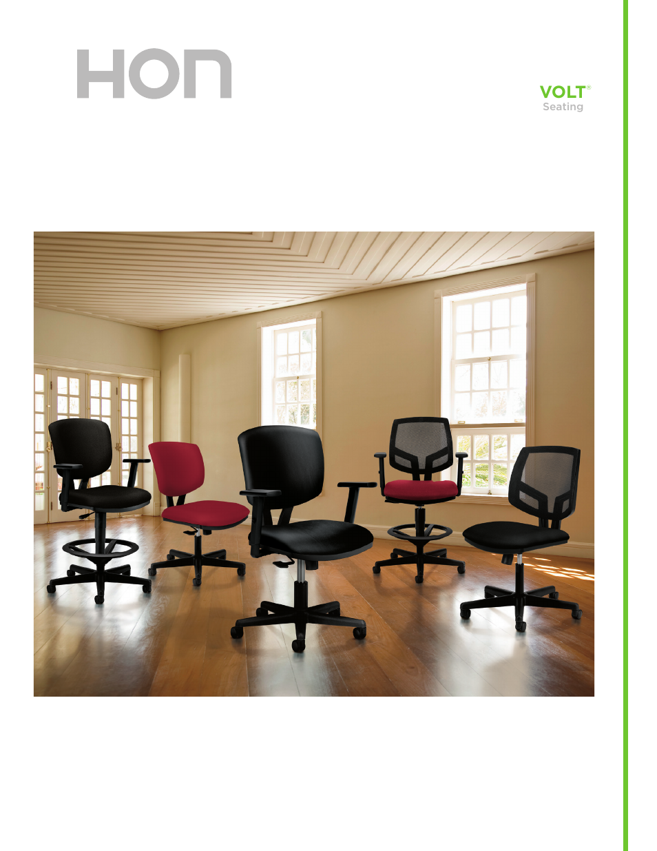 HON Volt Seating User Manual | 2 pages