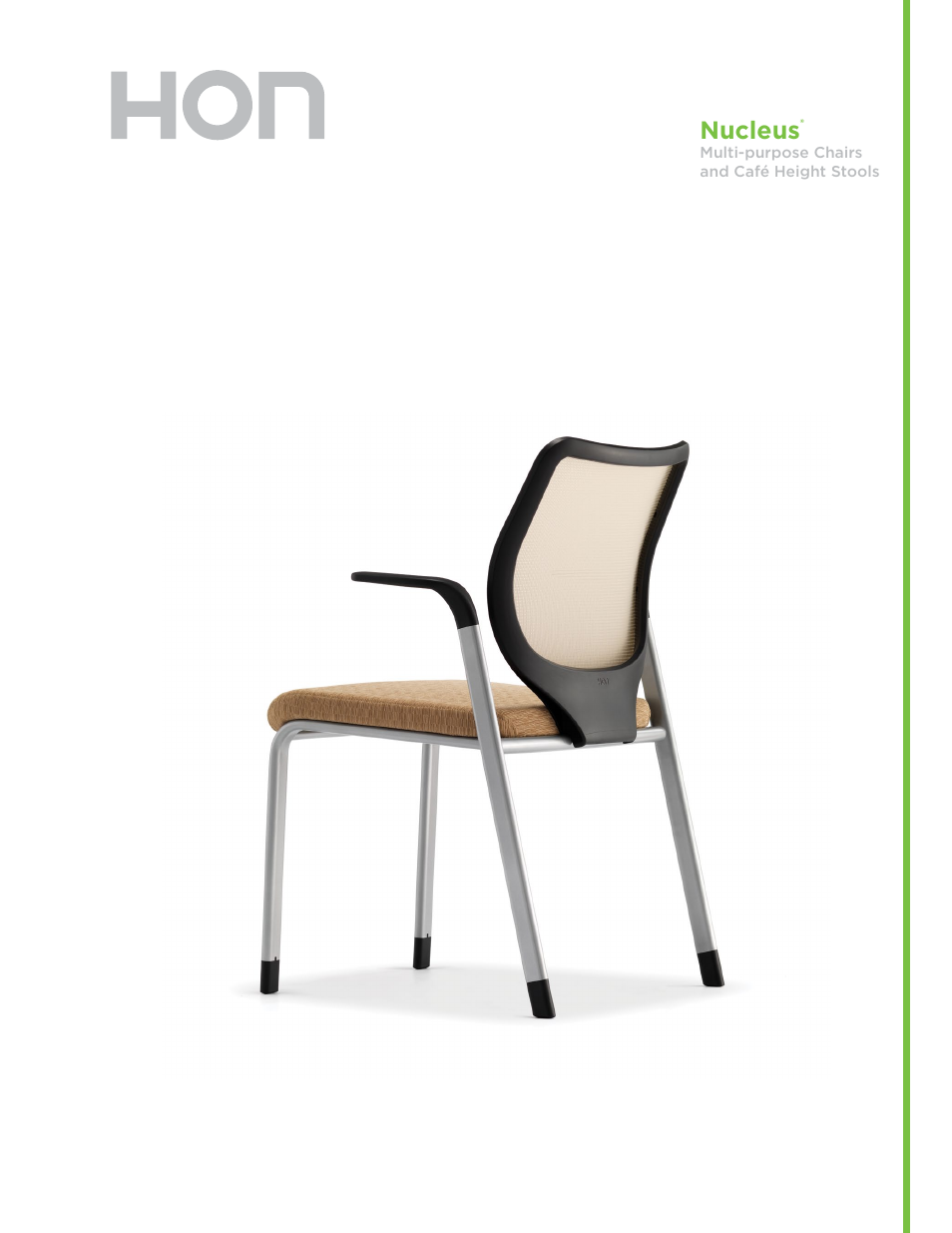 HON Nucleus Multi-purpose Chairs and Café Height Stools User Manual | 2 pages