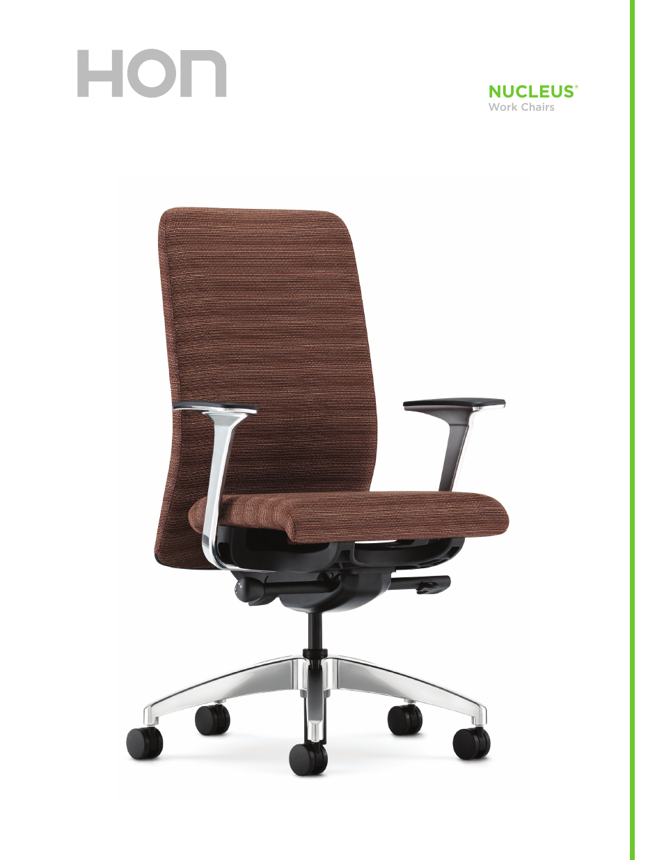 HON Nucleus Work Chairs User Manual | 2 pages