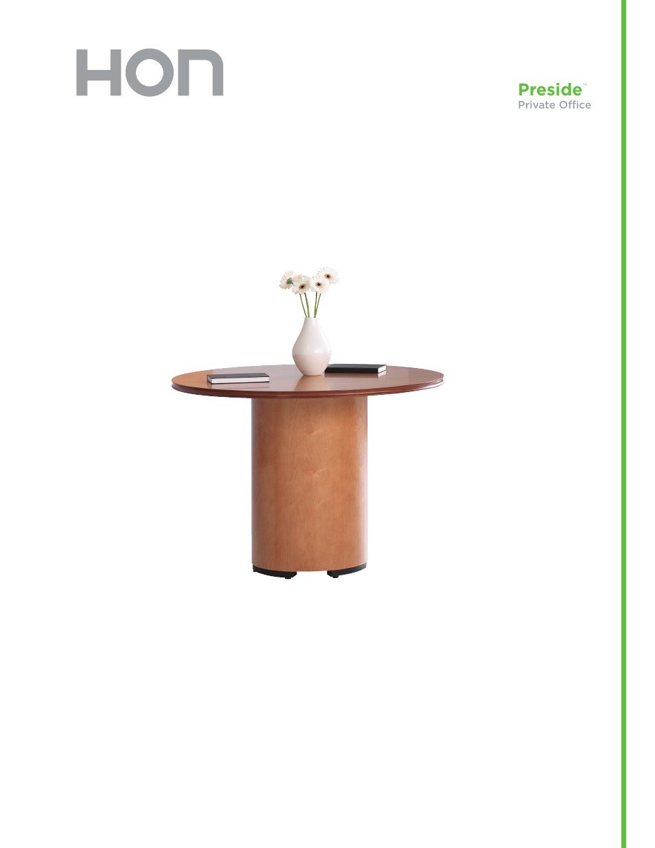 HON Preside Private Office User Manual | 2 pages