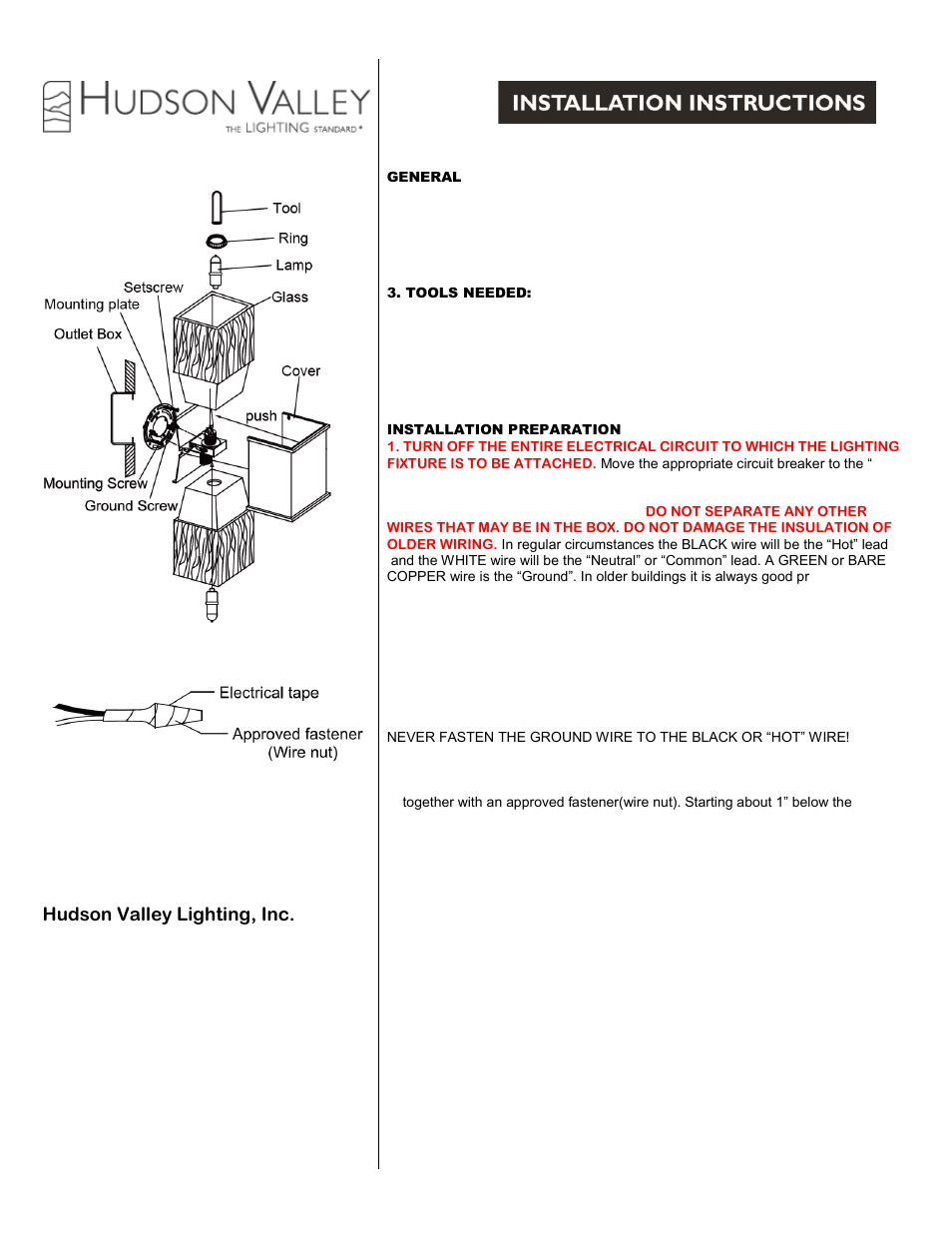 Hudson Valley Lighting AURORA 282 User Manual | 1 page