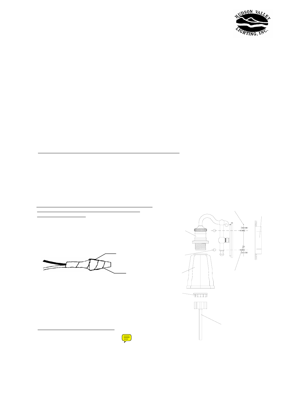 Hudson Valley Lighting BRADFORD 2501 User Manual | 1 page